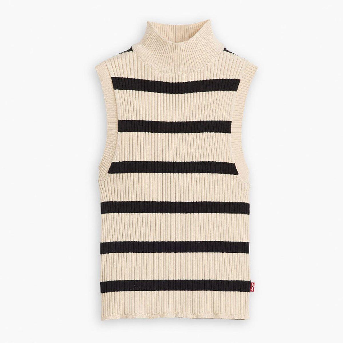 Levis Women's Tulip Mcknk T Tank Vest - Creme Brulee - 14 (L)