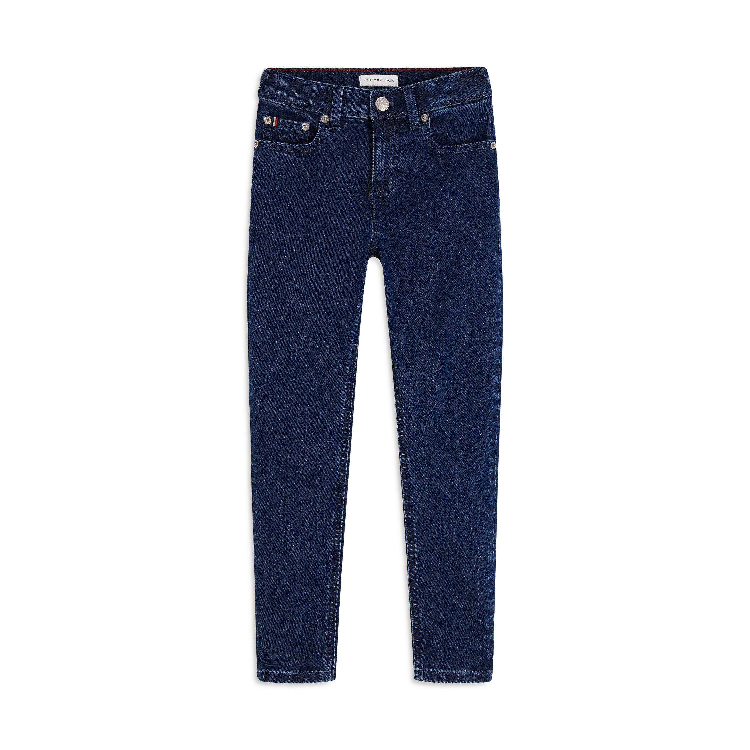 Tommy Hilfiger Boys Kids' Scanton Slim-Fit Jeans - Darkused 1Bl - 14Y