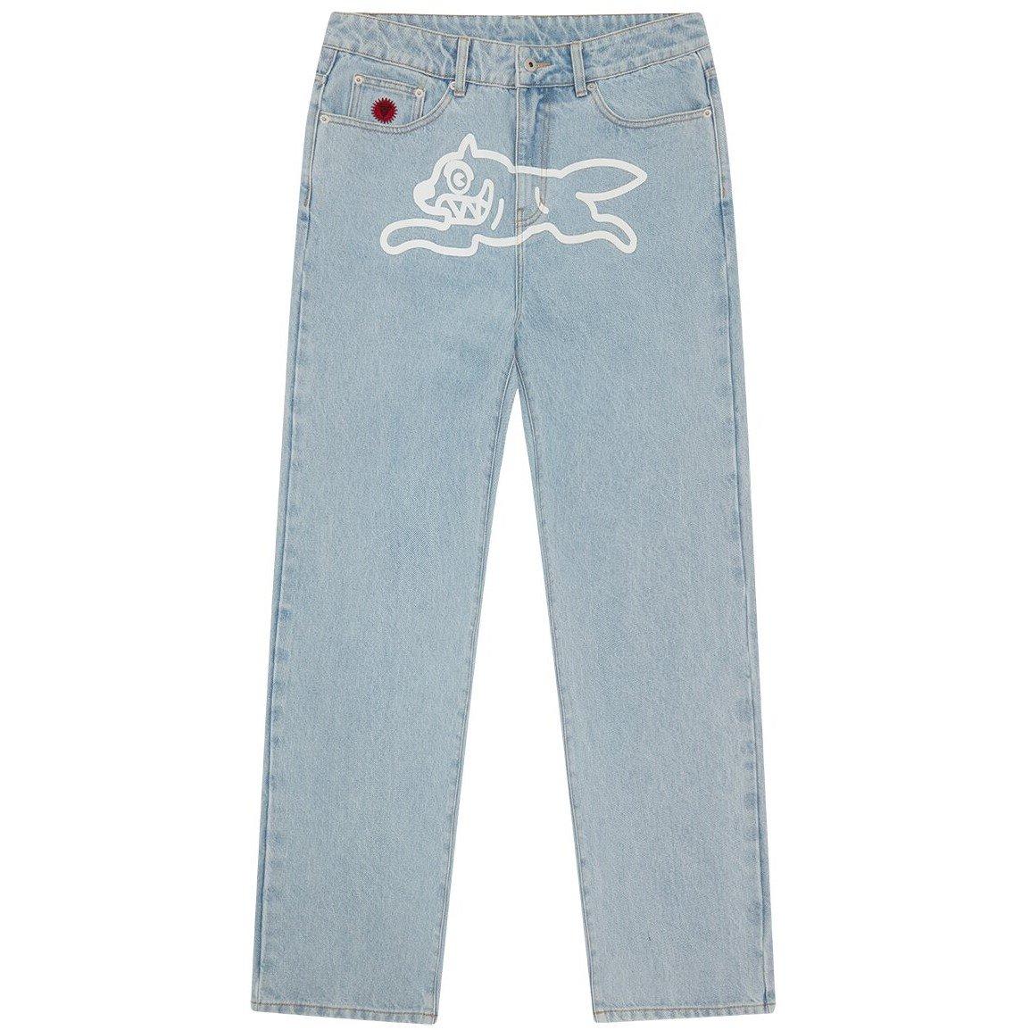 ICECREAM Mens Run Dog Straight Leg Jeans