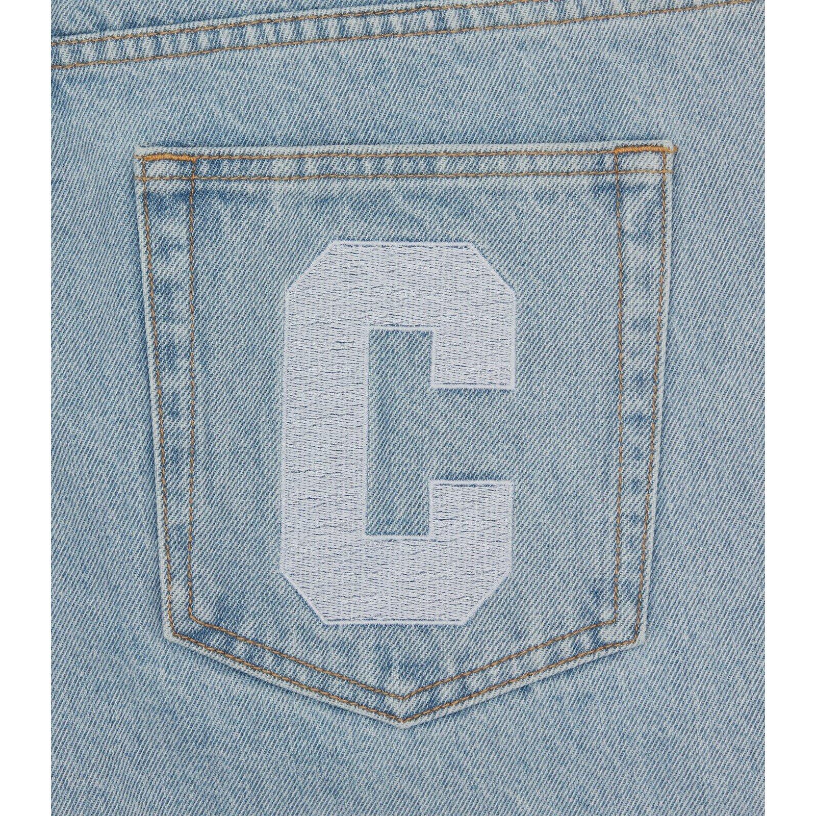 Heavy Wash Blue - ICECREAM - Mens Run Dog Straight Leg Jeans - 8