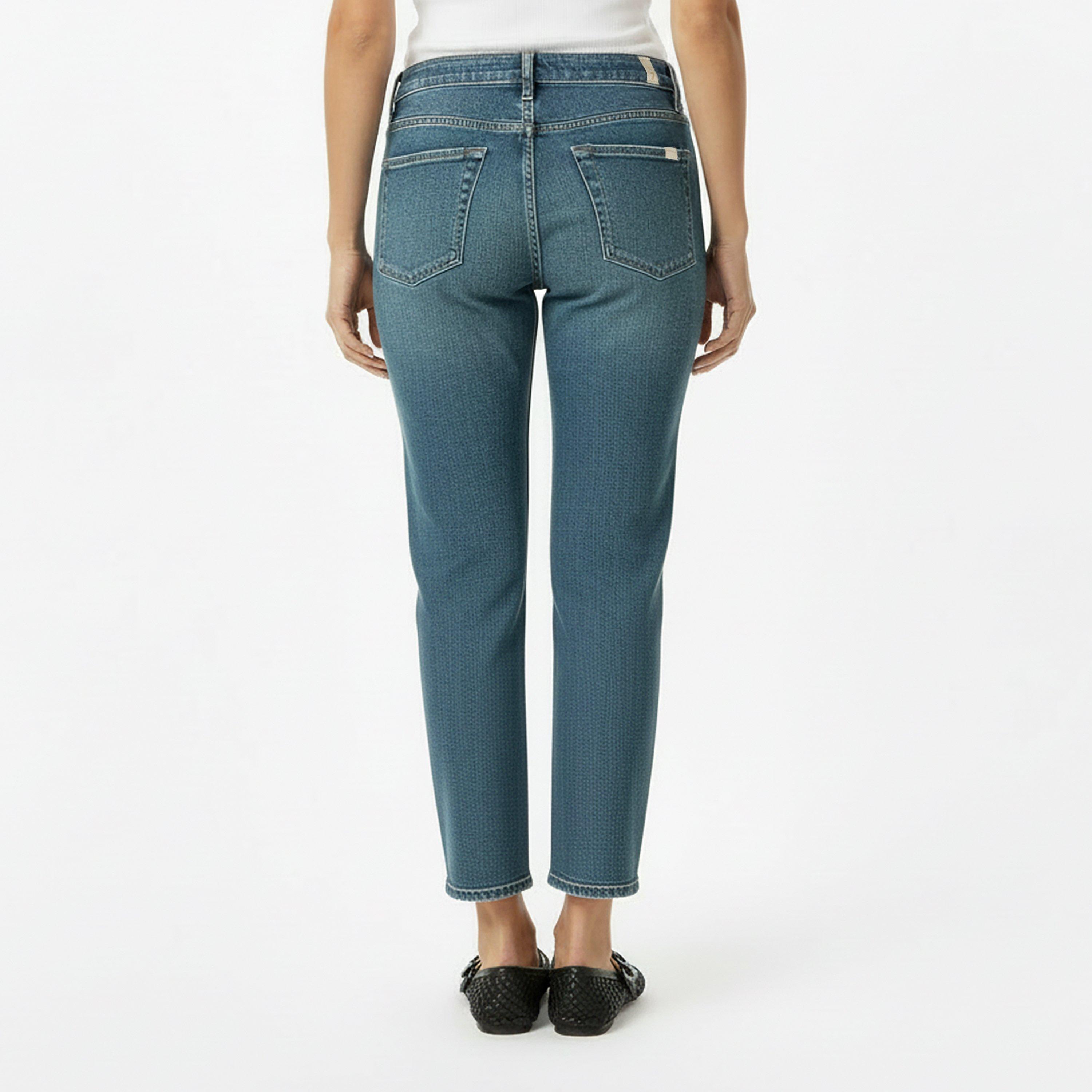 Sea Level - 7 For All Mankind - 7FAM Stovepipe Ankle Ld62 - 4