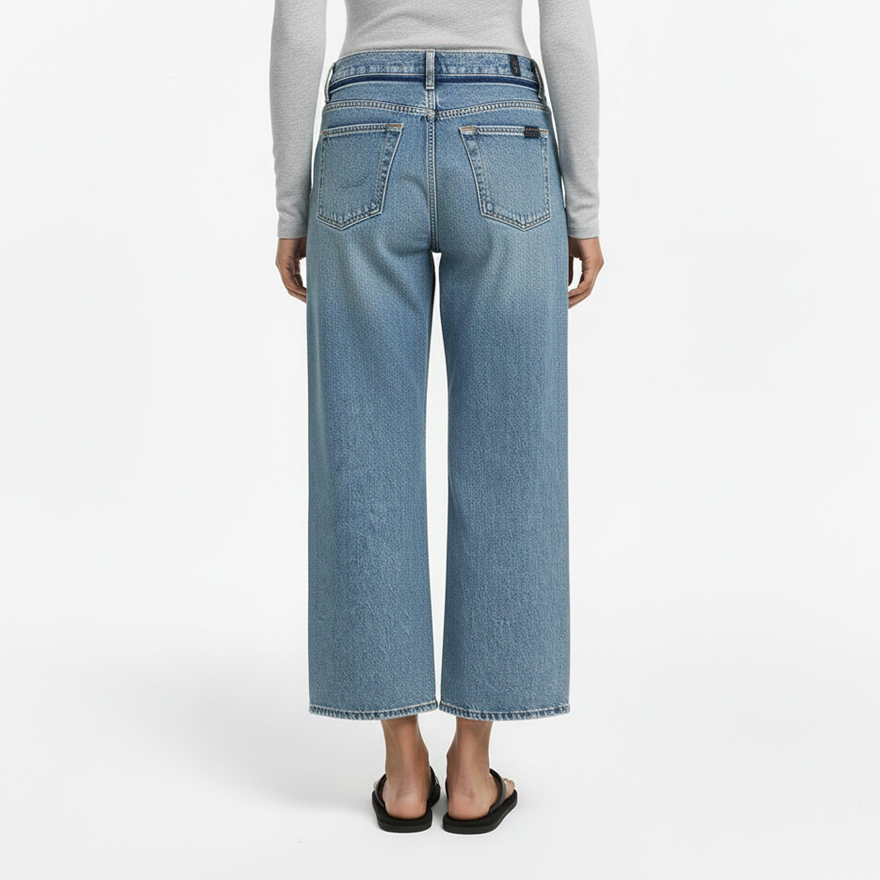 Sapphire Dust - 7 For All Mankind - 7FAM Stovepipe Ankle Ld62 - 4