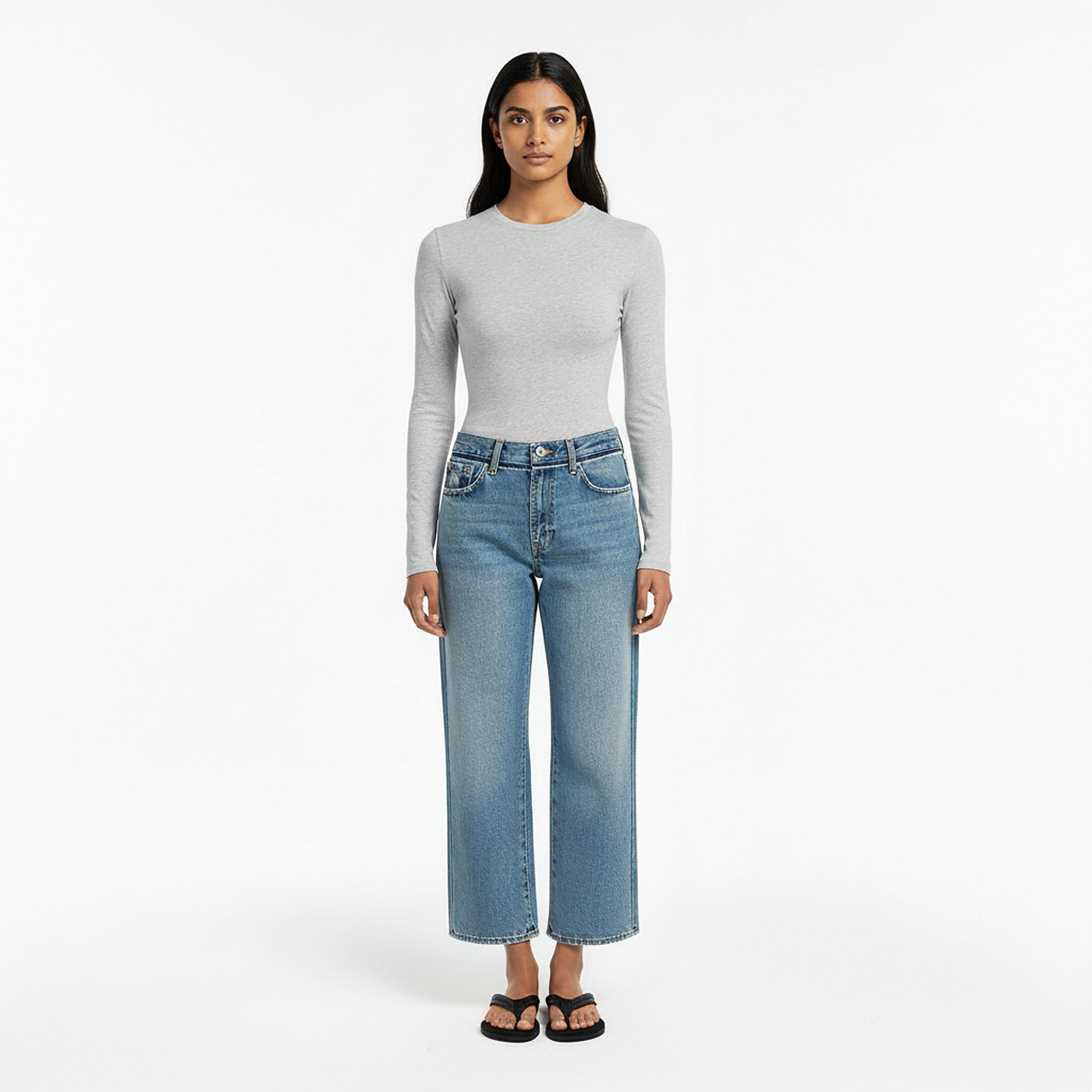 Sapphire Dust - 7 For All Mankind - 7FAM Stovepipe Ankle Ld62 - 6