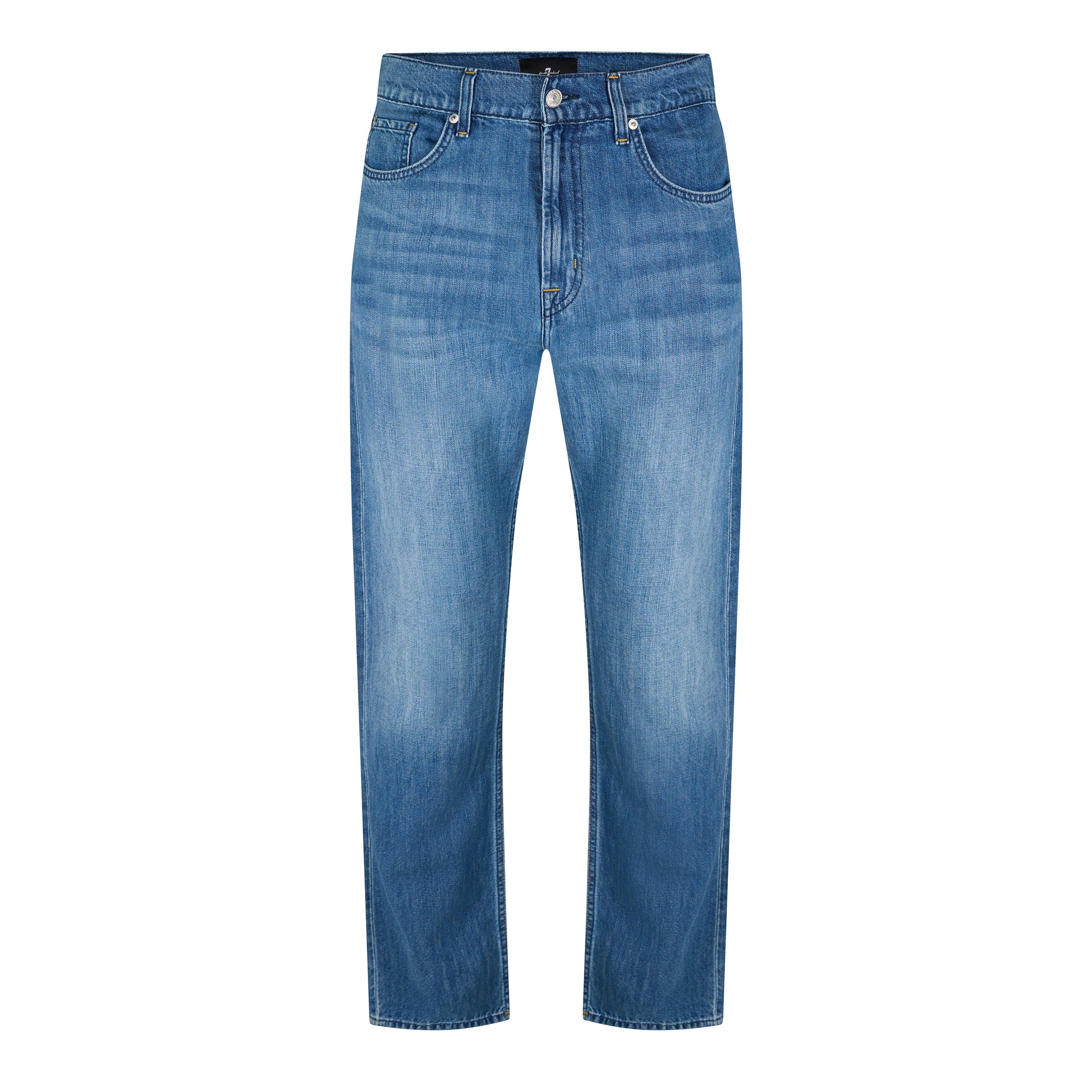 7 For All Mankind Men's Straight Leg Jeans - Cloudbreak - 30W R