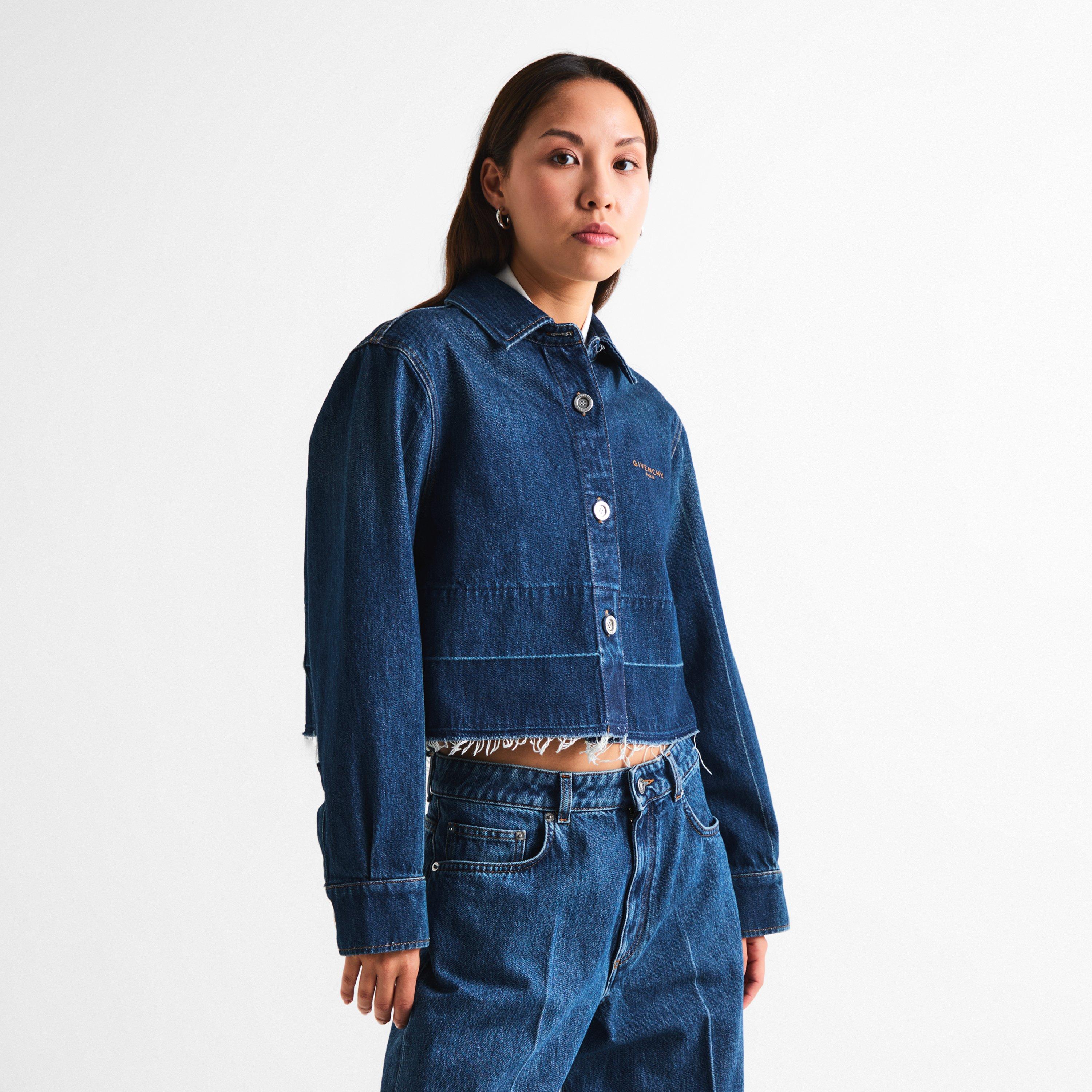 Medium Blue - GIVENCHY - GIV Denim Shirt Ld64 - 3