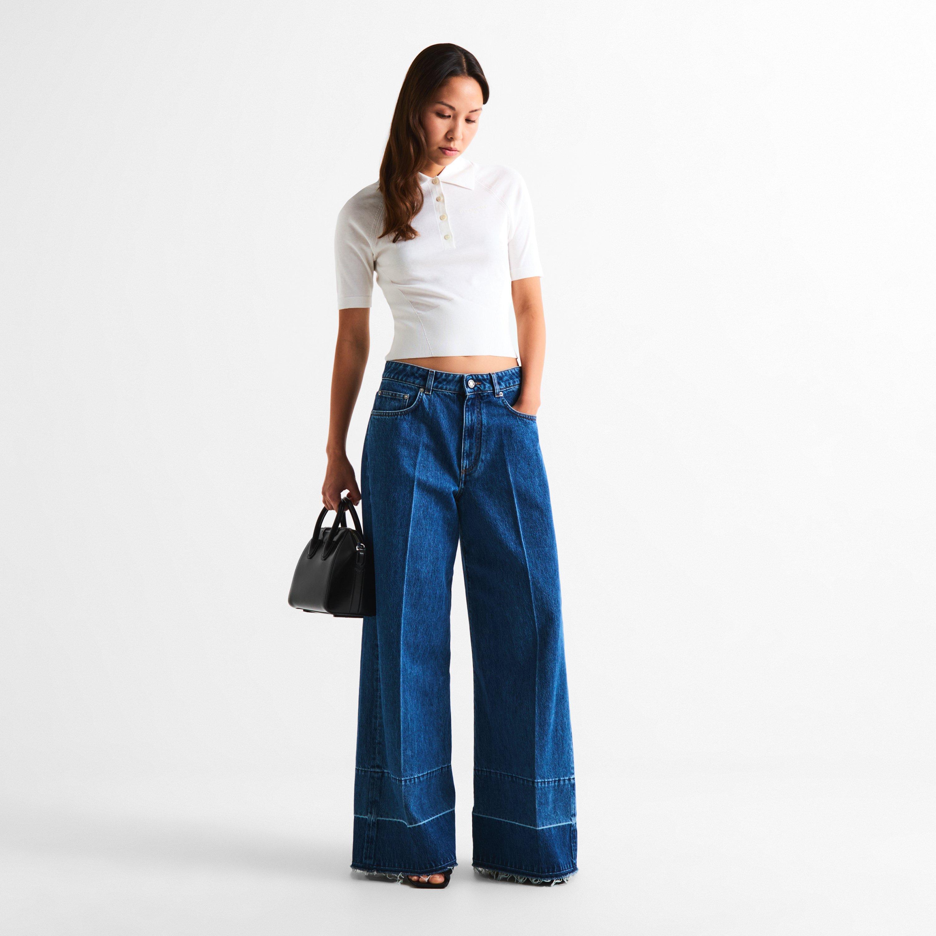Ivory - GIVENCHY - GIV Cropped Polo Ld64 - 6