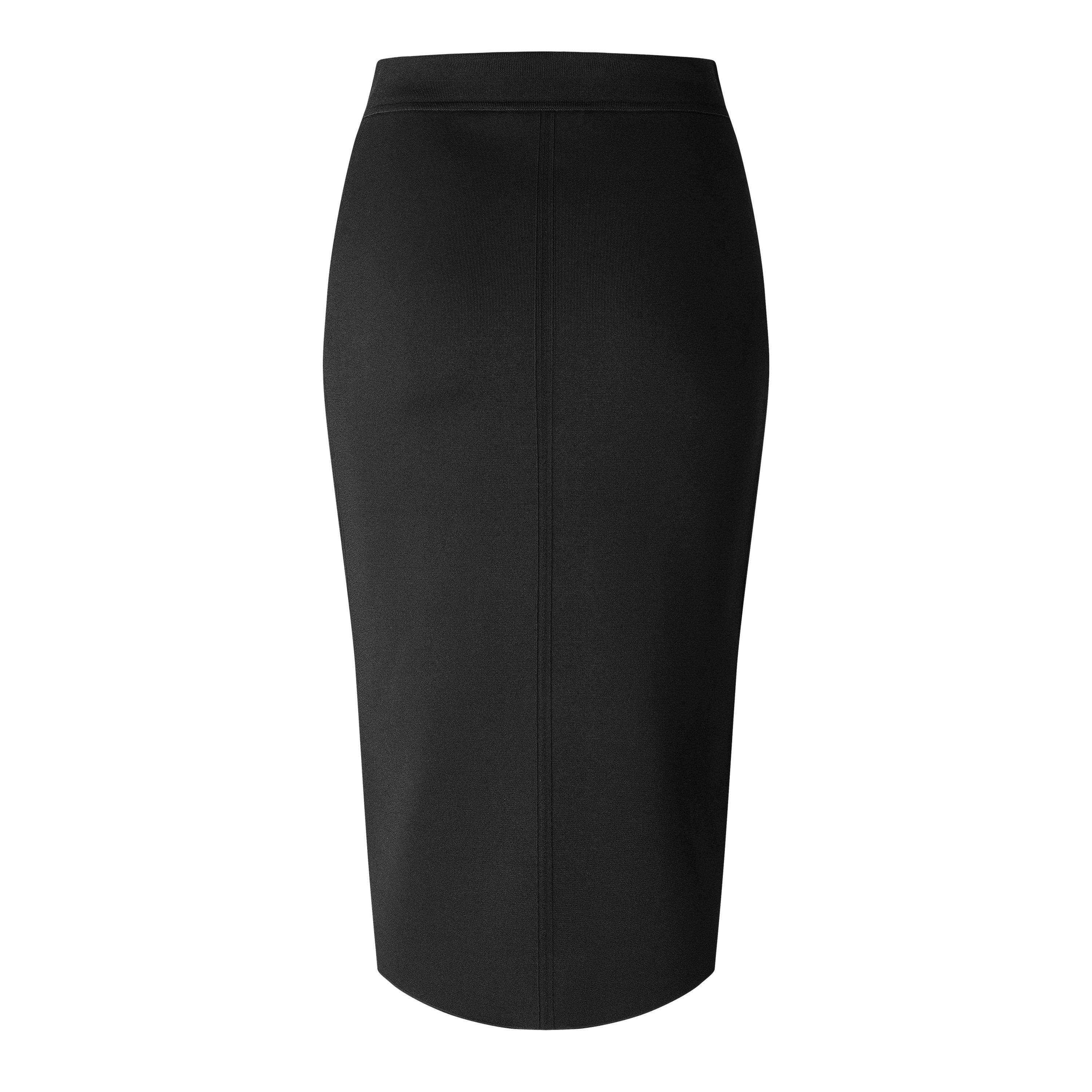 Black - Tom Ford - TF Viscose Pencil Sk Ld64 - 2