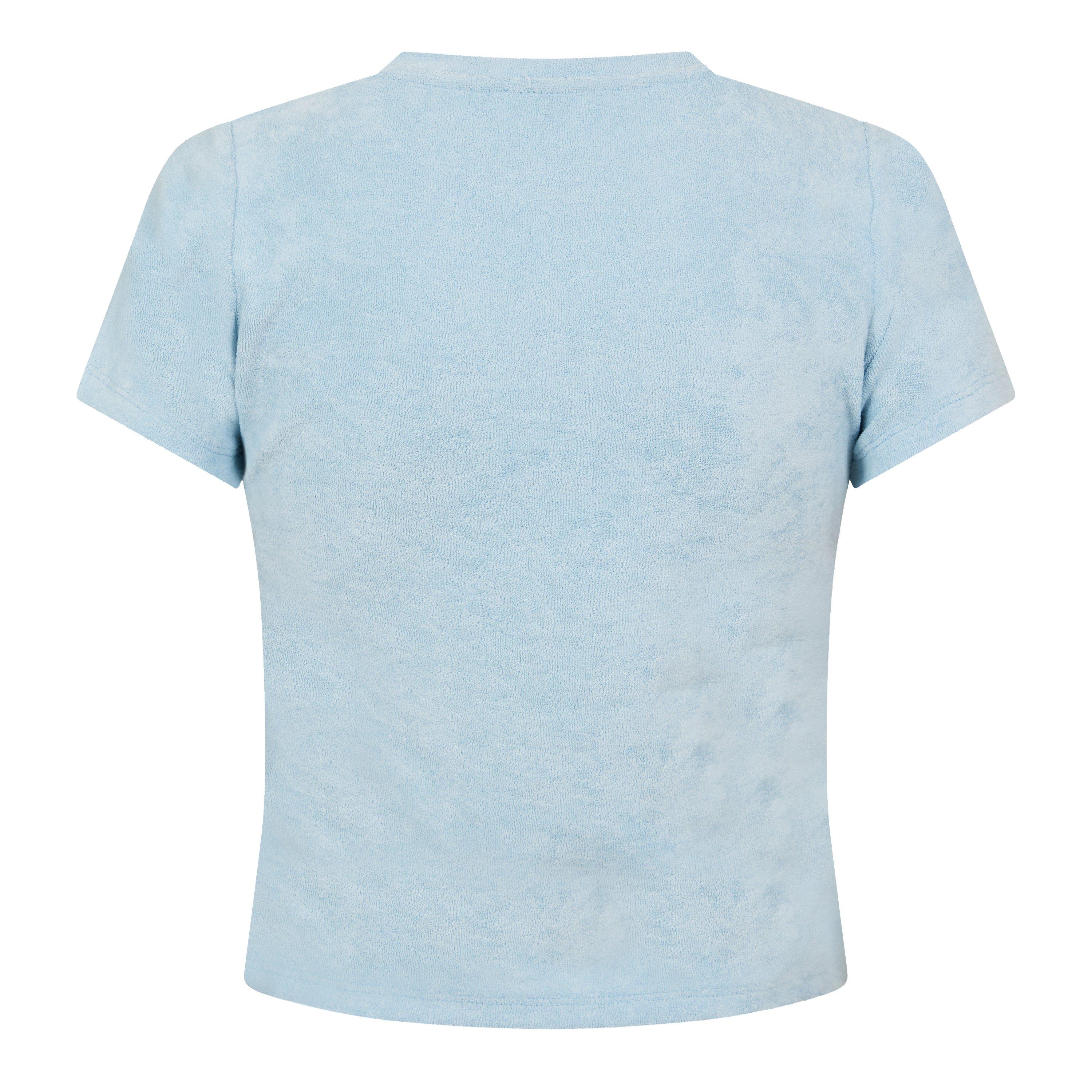 Blue - 4th and Reckless - Women's Livia Tee Cropped Crop Top - 2