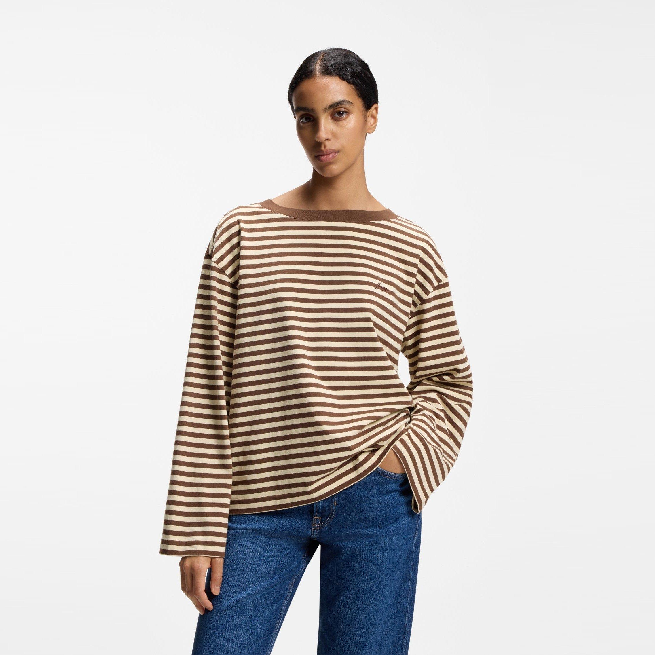 Brown 982 - Boss - Boss Ewa LS Top Ld64 - 2