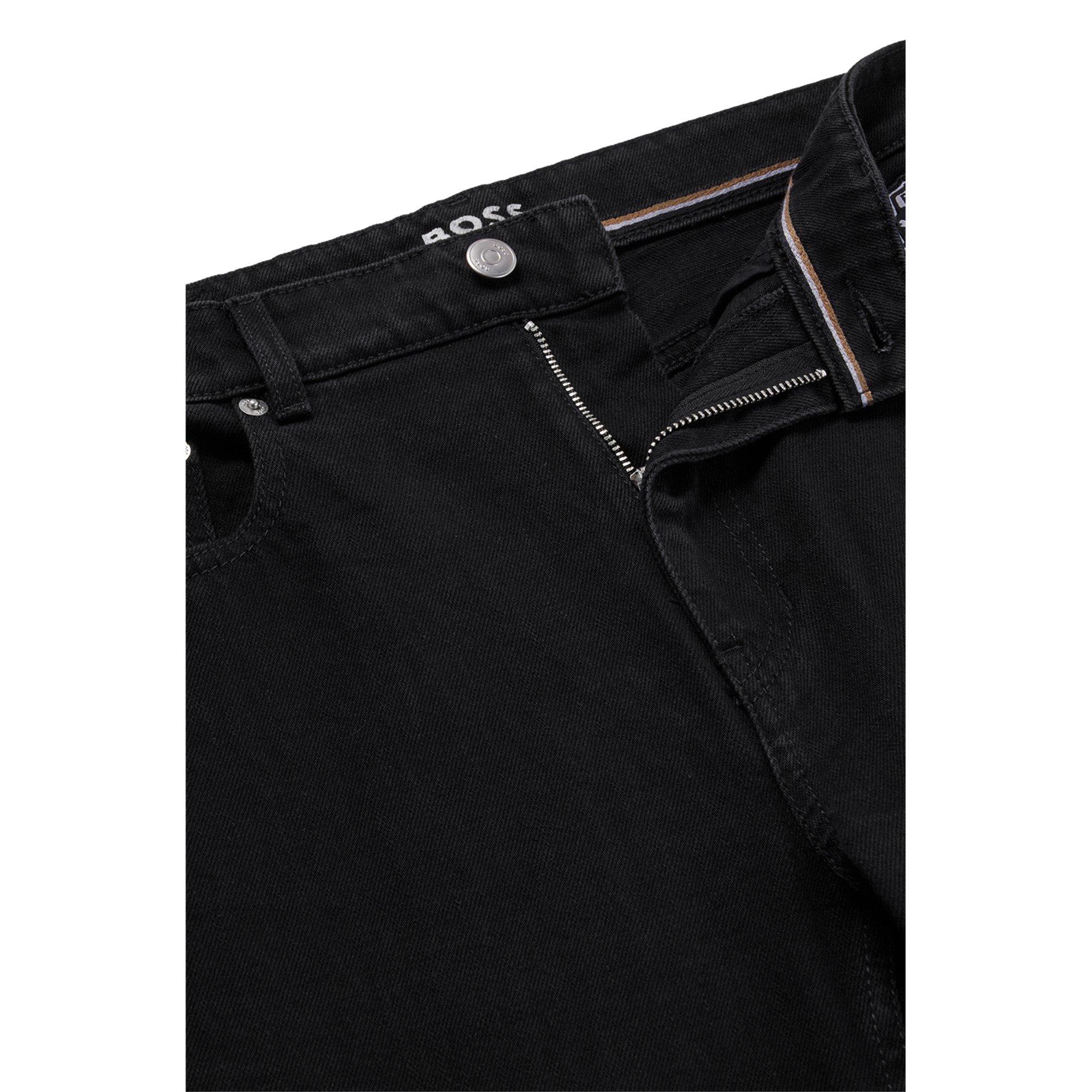 Black - Boss - Women's Straight Cropped Jeans - 6