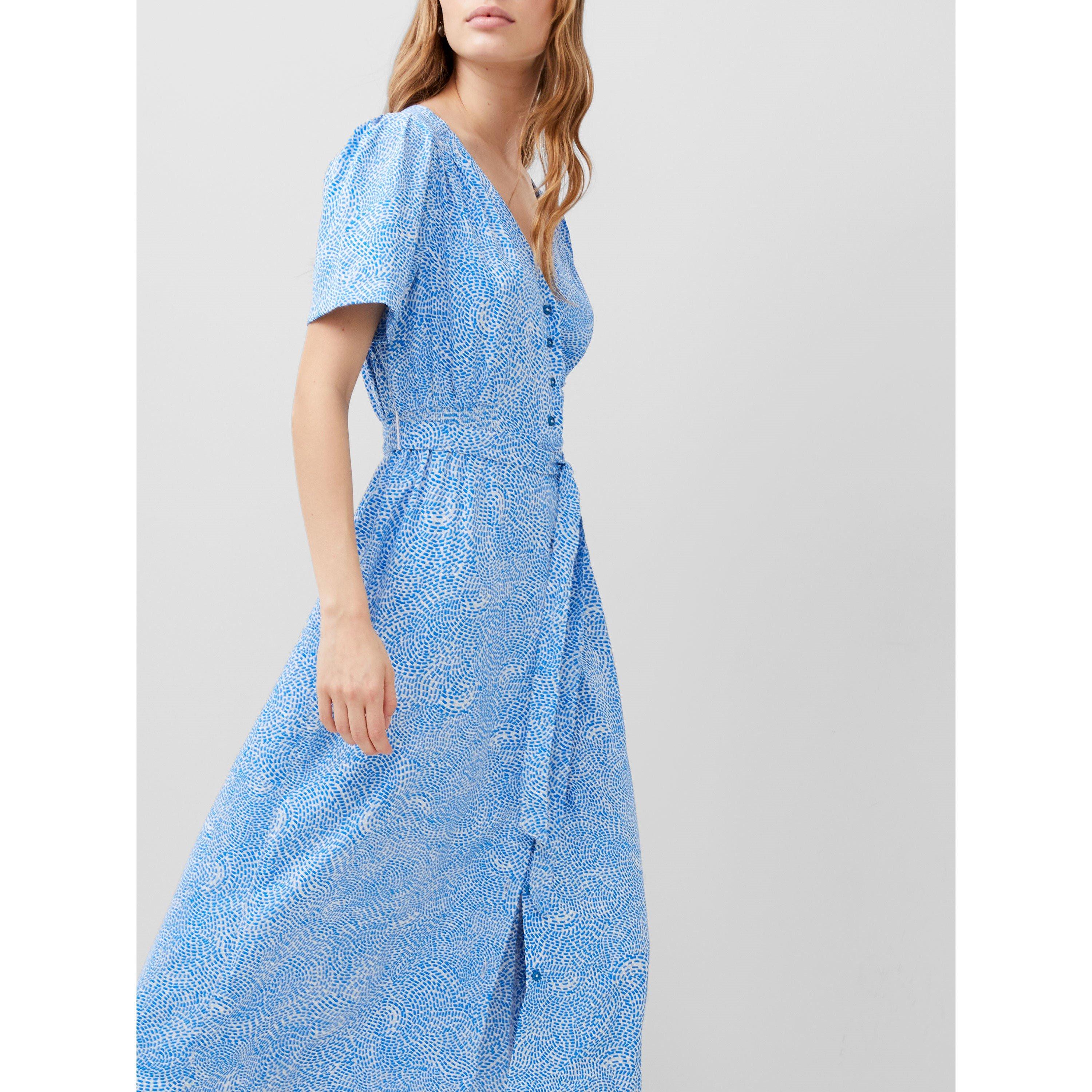 Blue - French Connection - Bernice Dress - 2