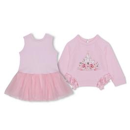 Balloon Chic Castle Print Dress Junior