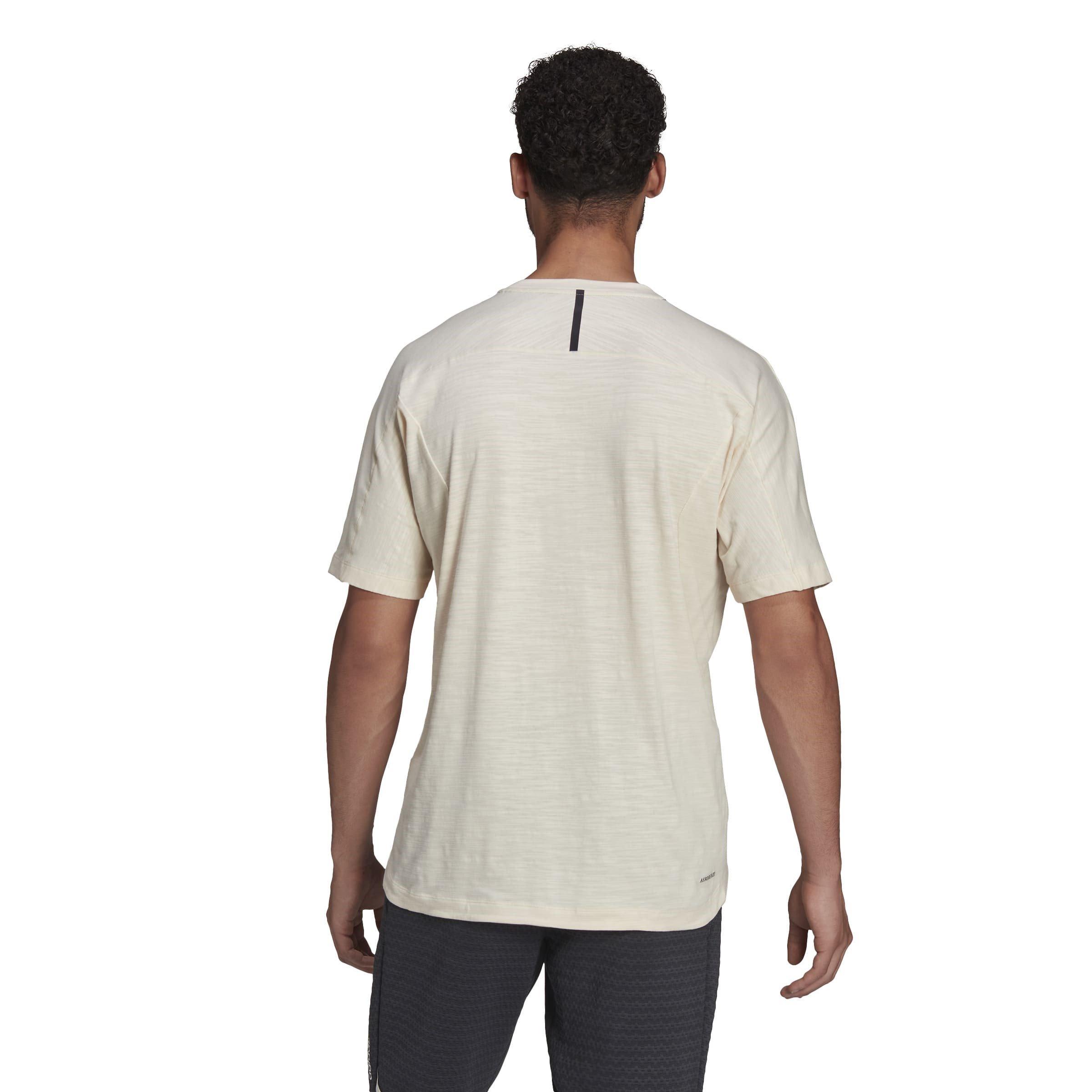 Weiß - adidas - Well Being Training Tee Mens Gym Top - 3