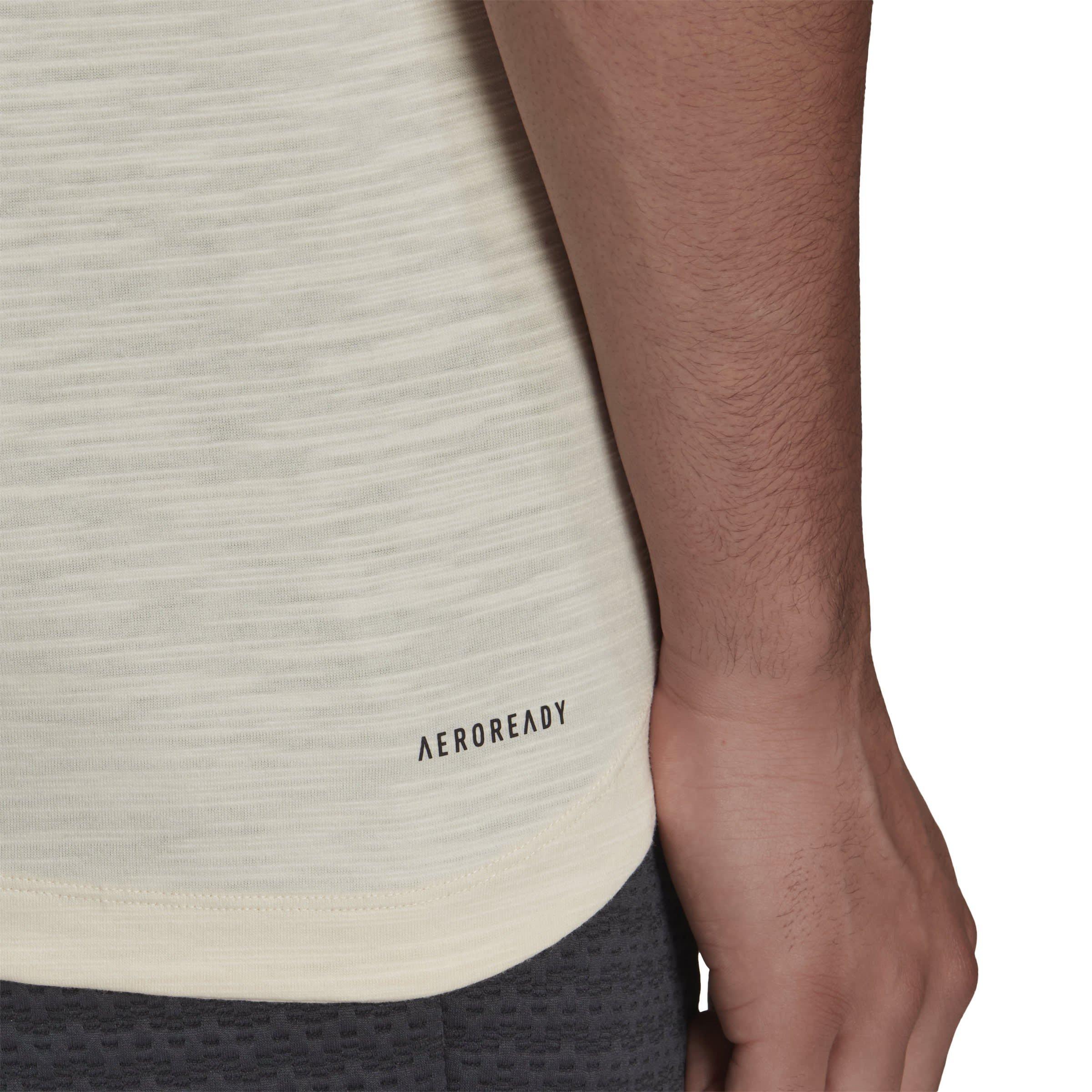 Weiß - adidas - Well Being Training Tee Mens Gym Top - 6