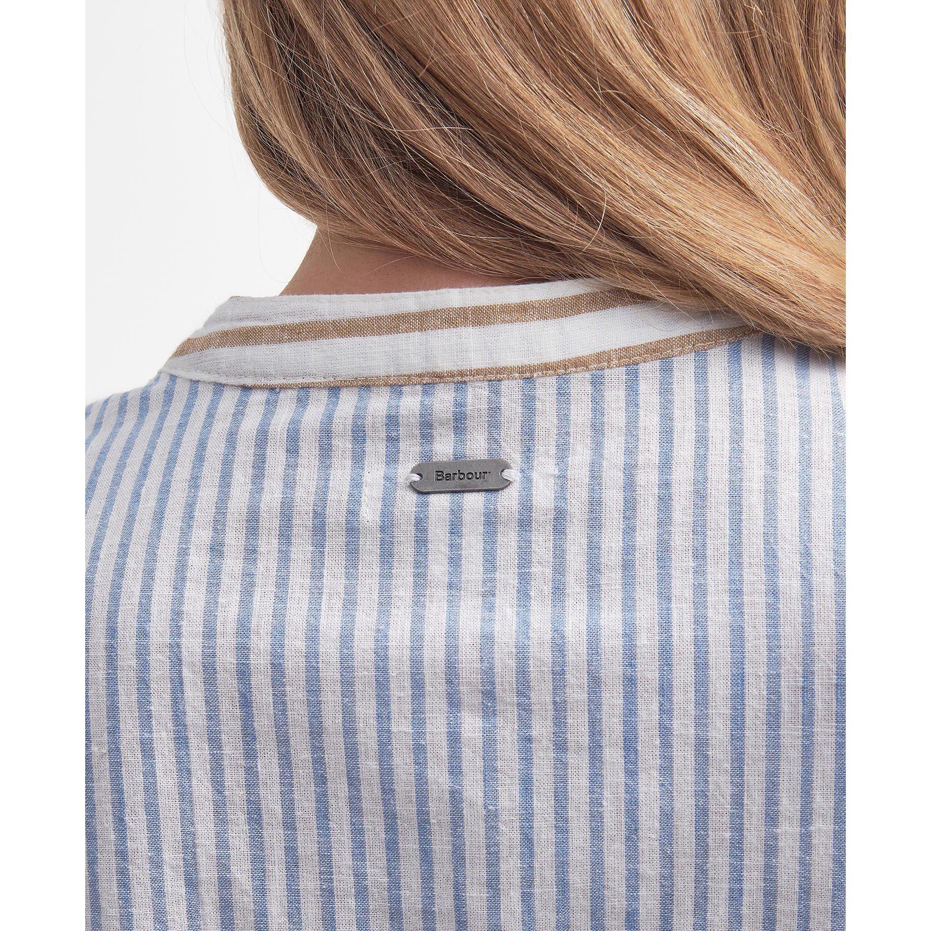 Multi Stripe - Barbour - Thea Striped Shirt Dress - 7