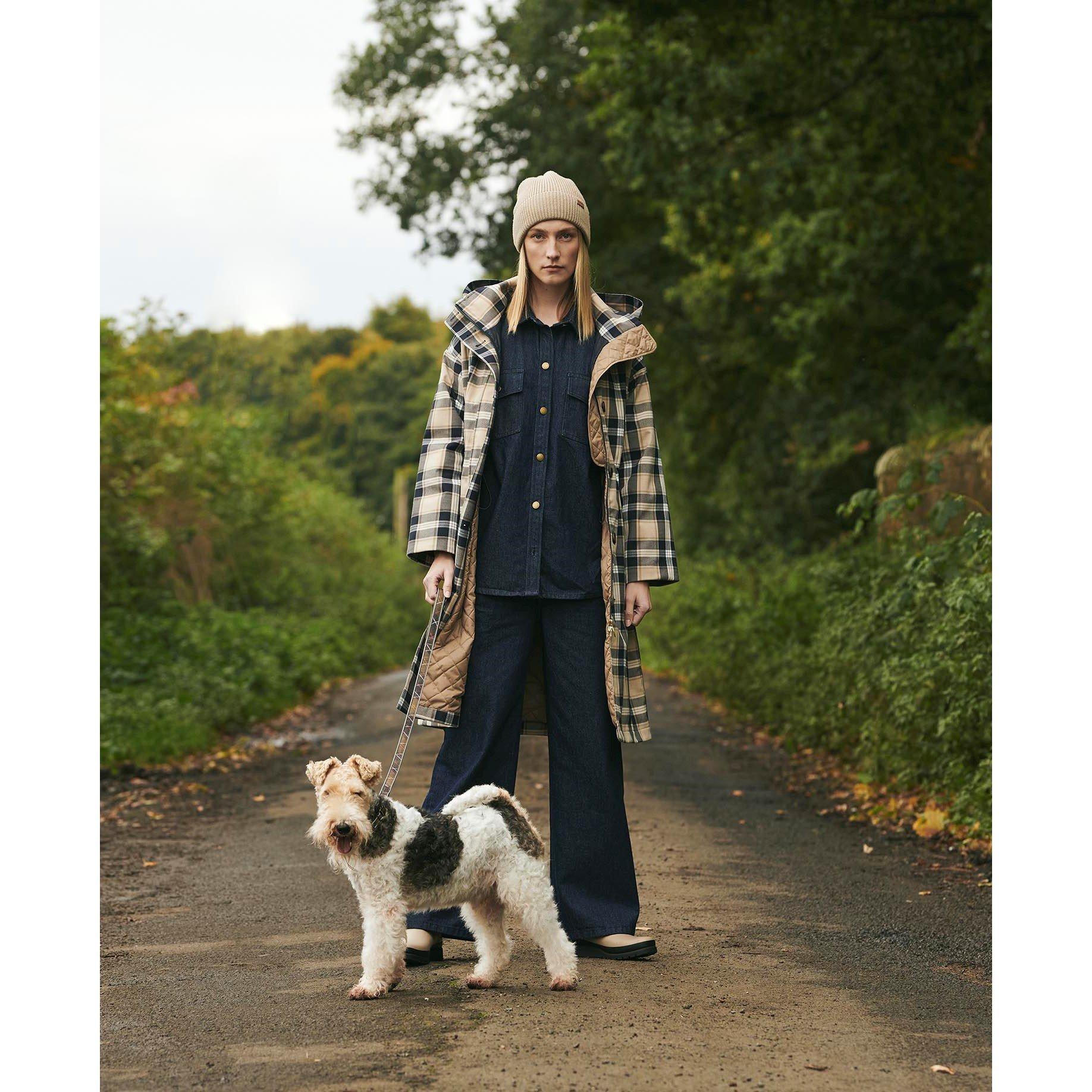 Dark Indigo - Barbour - Maisie Wide-Leg Jeans - 8