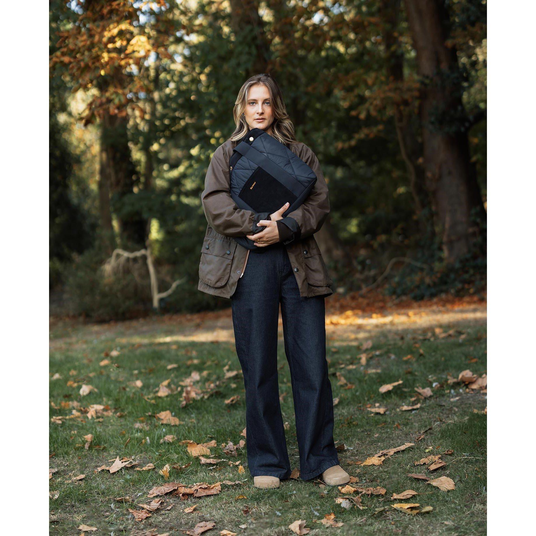 Dark Indigo - Barbour - Maisie Wide-Leg Jeans - 9