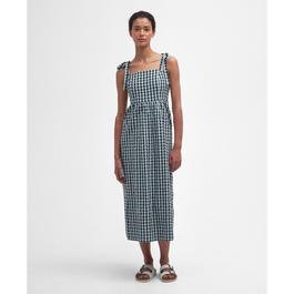 Barbour Abigail Gingham Midi Dress