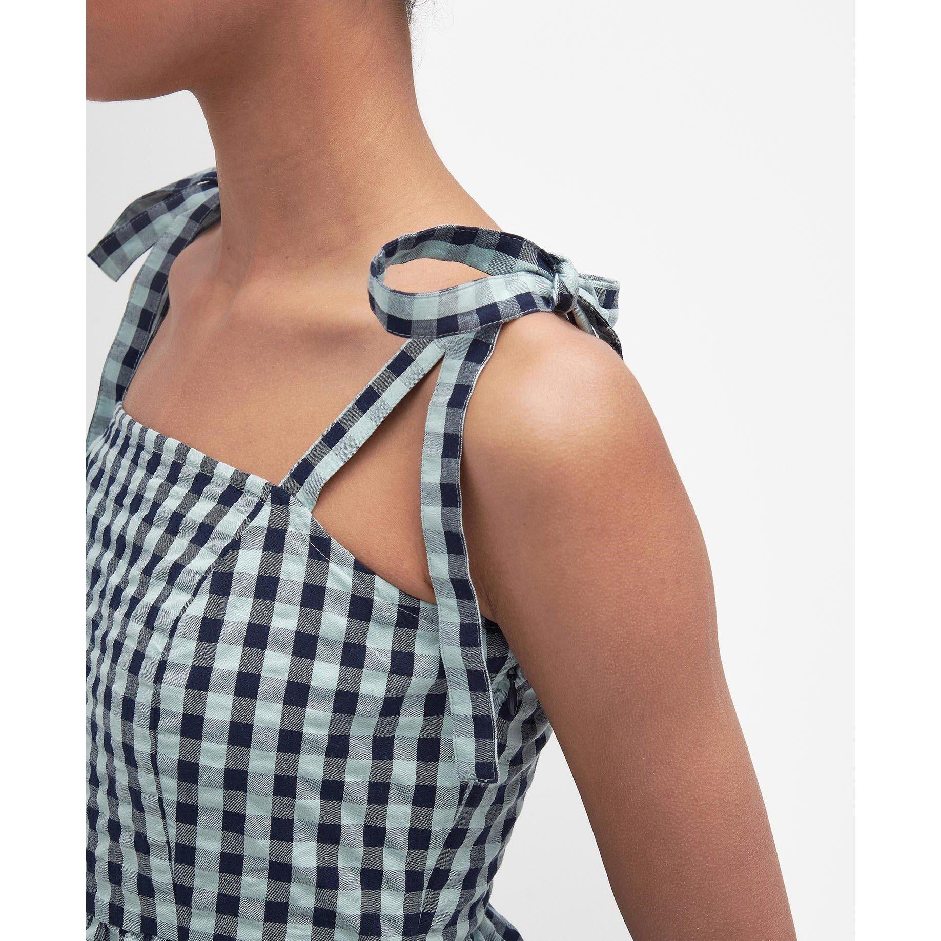 Blue Haze - Barbour - Abigail Gingham Midi Dress - 7
