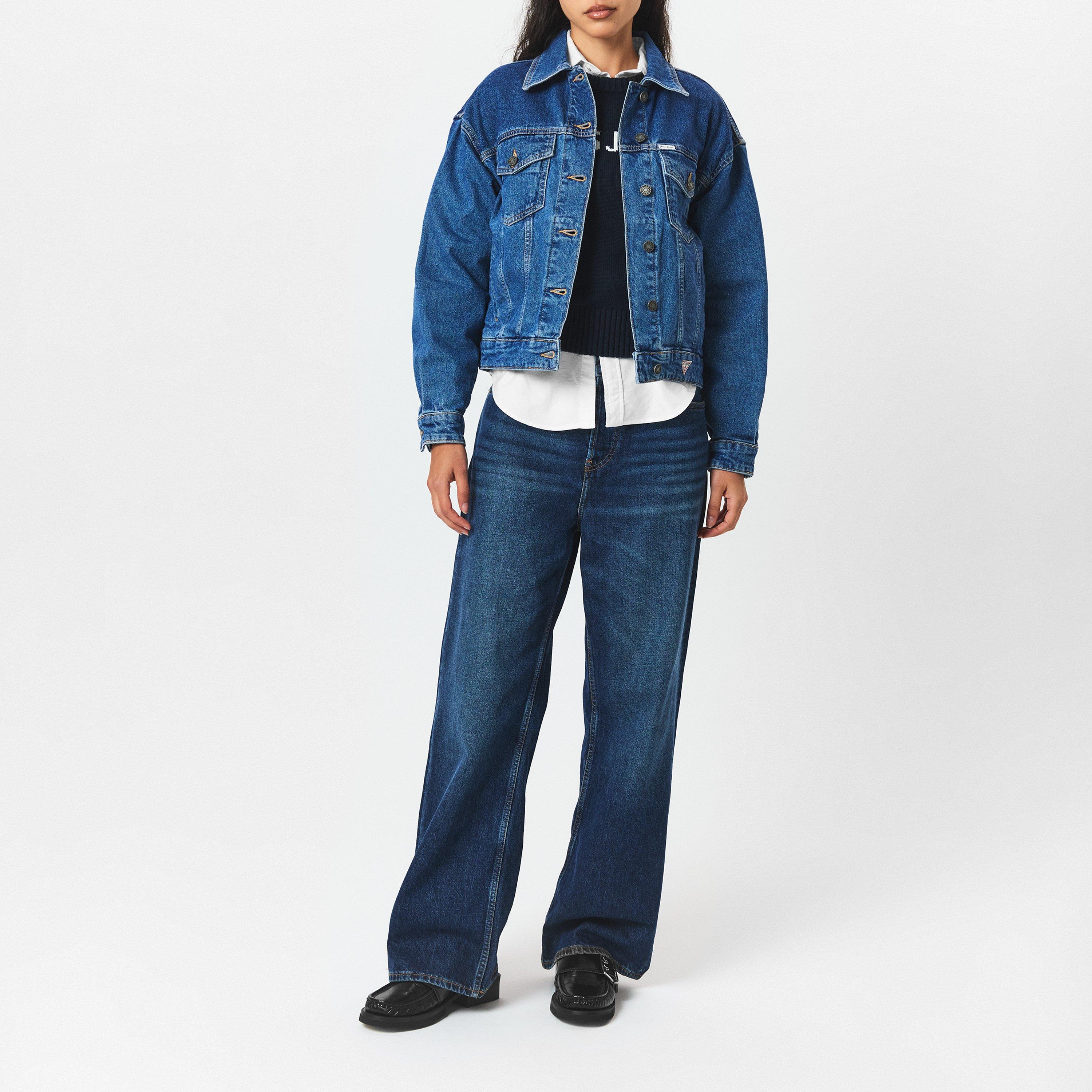 GJ Med Wash - Guess - Women's Denim Jacket - 6