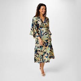 Biba Kimono Sleeve Wrap Dress