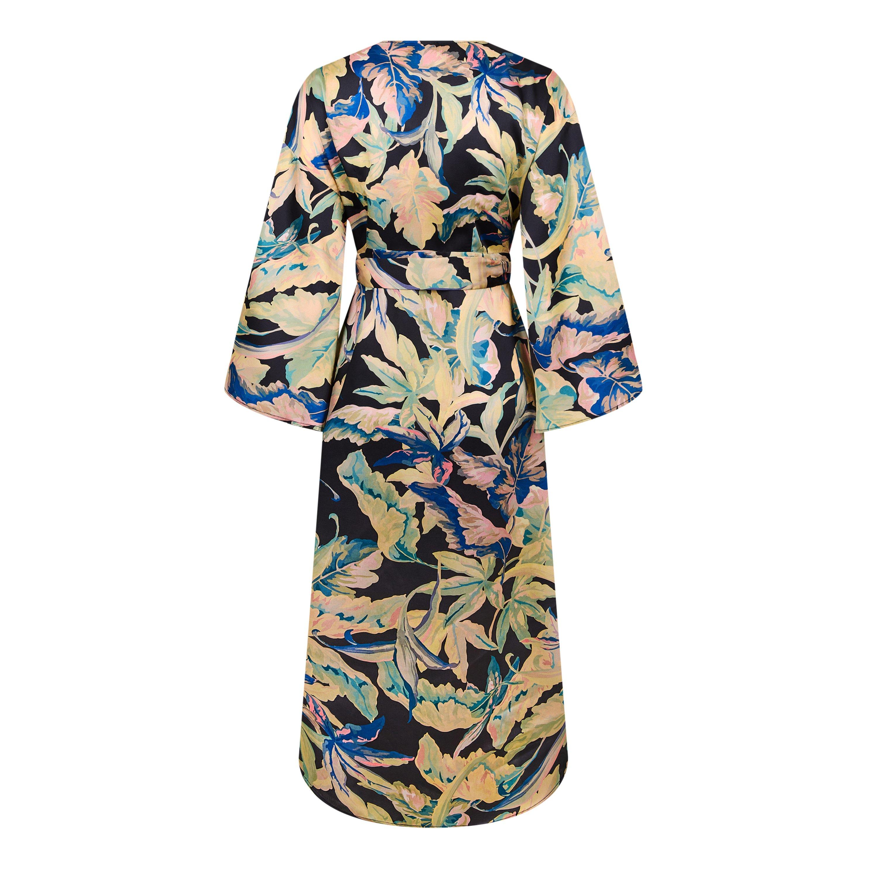Moody Palm - Biba - Kimono Sleeve Wrap Dress - 6