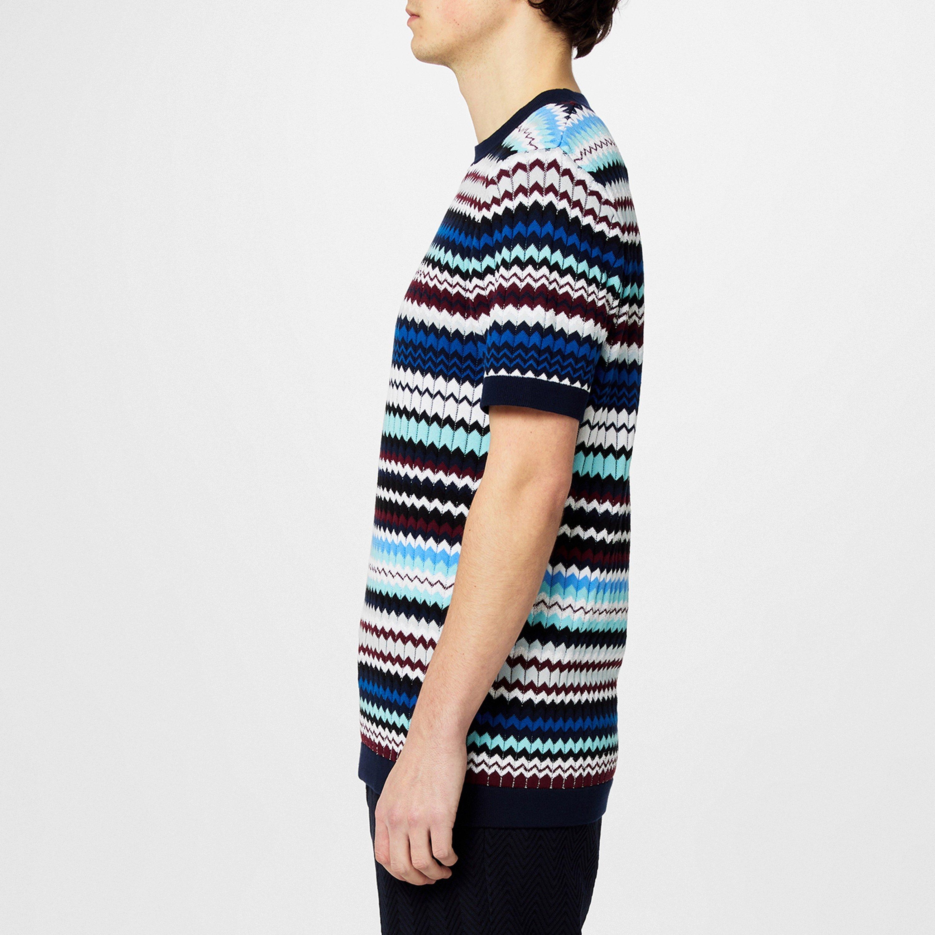 Blu Burg S72EY - Missoni - Stripe T-Shirt - 2