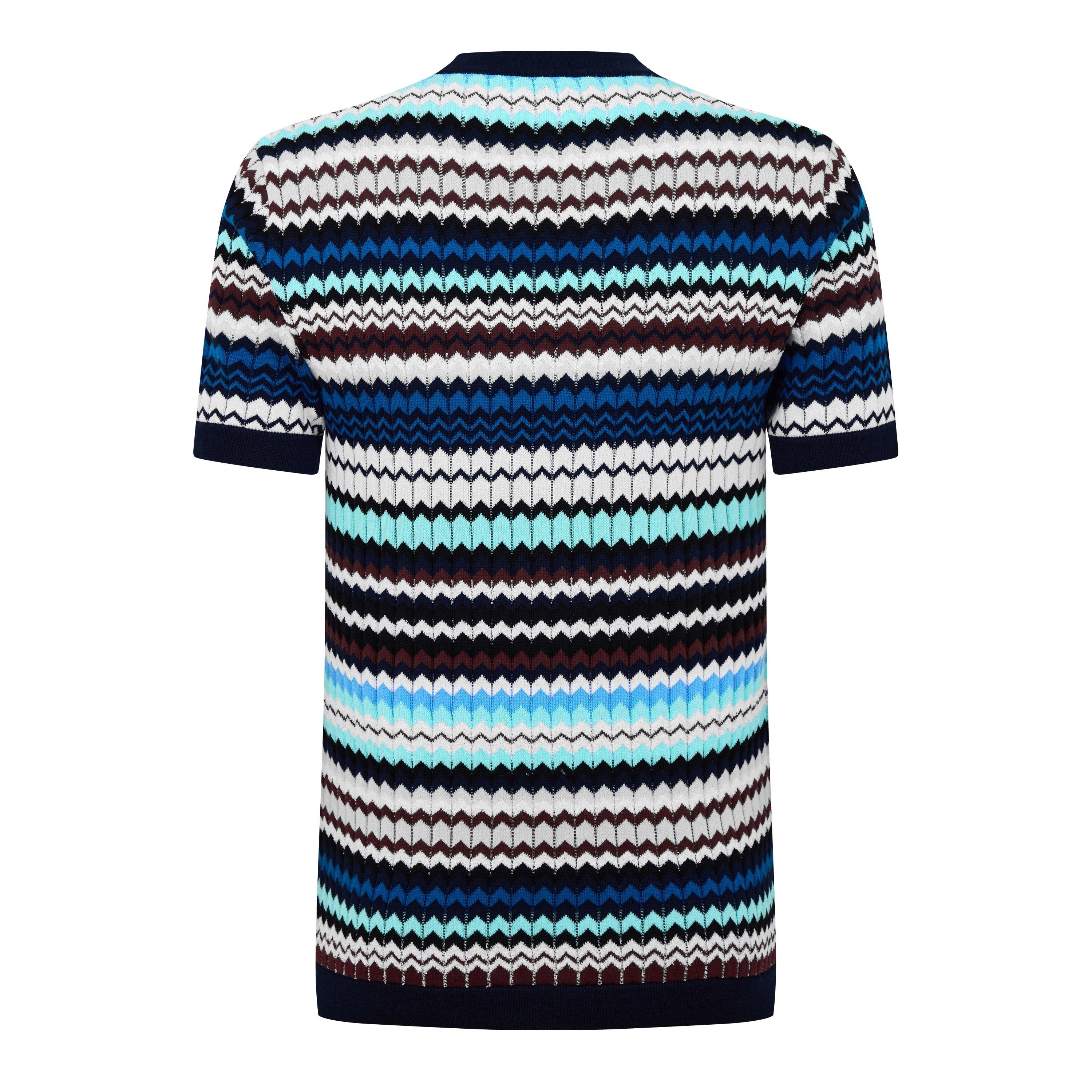 Blu Burg S72EY - Missoni - Stripe T-Shirt - 6