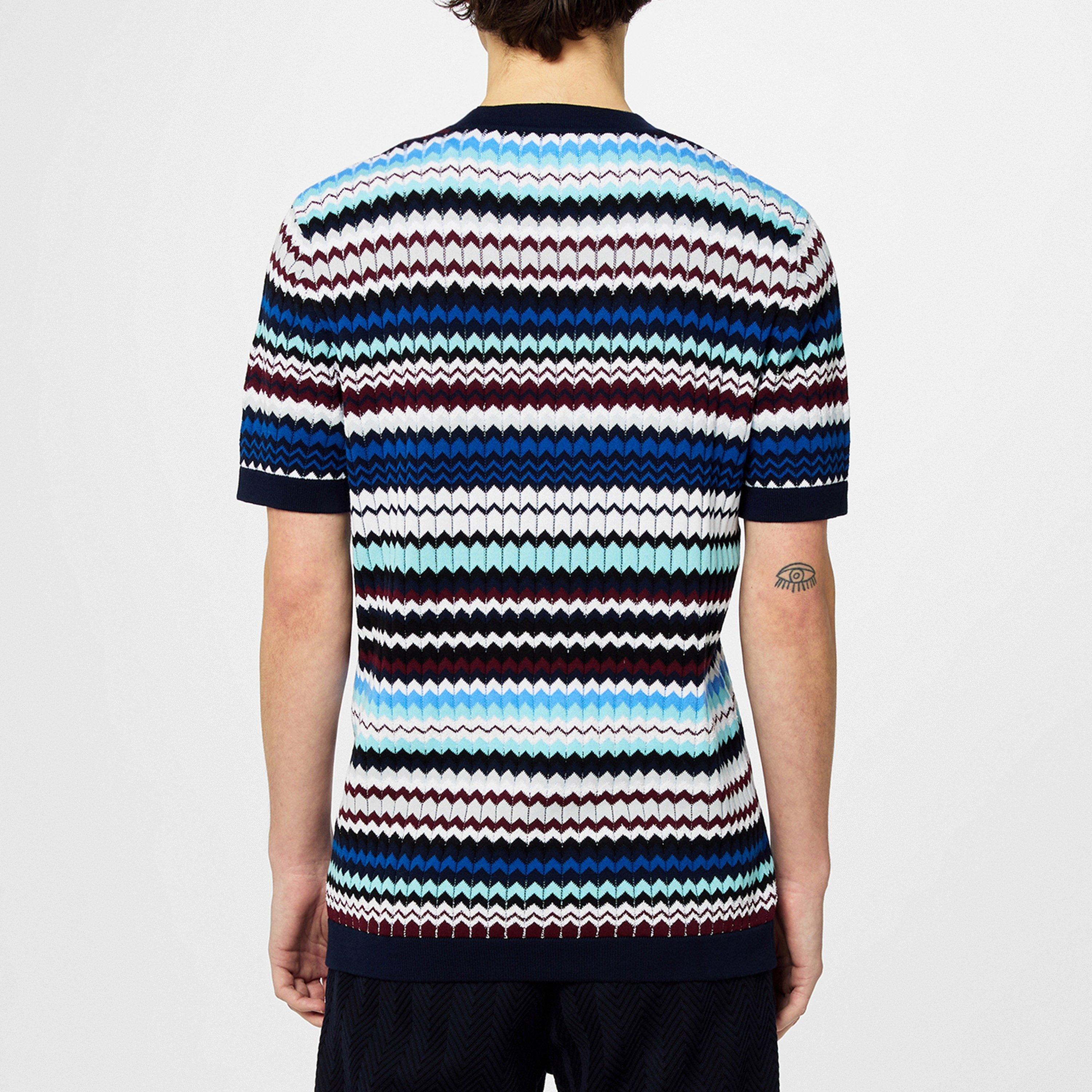 Blu Burg S72EY - Missoni - Stripe T-Shirt - 3