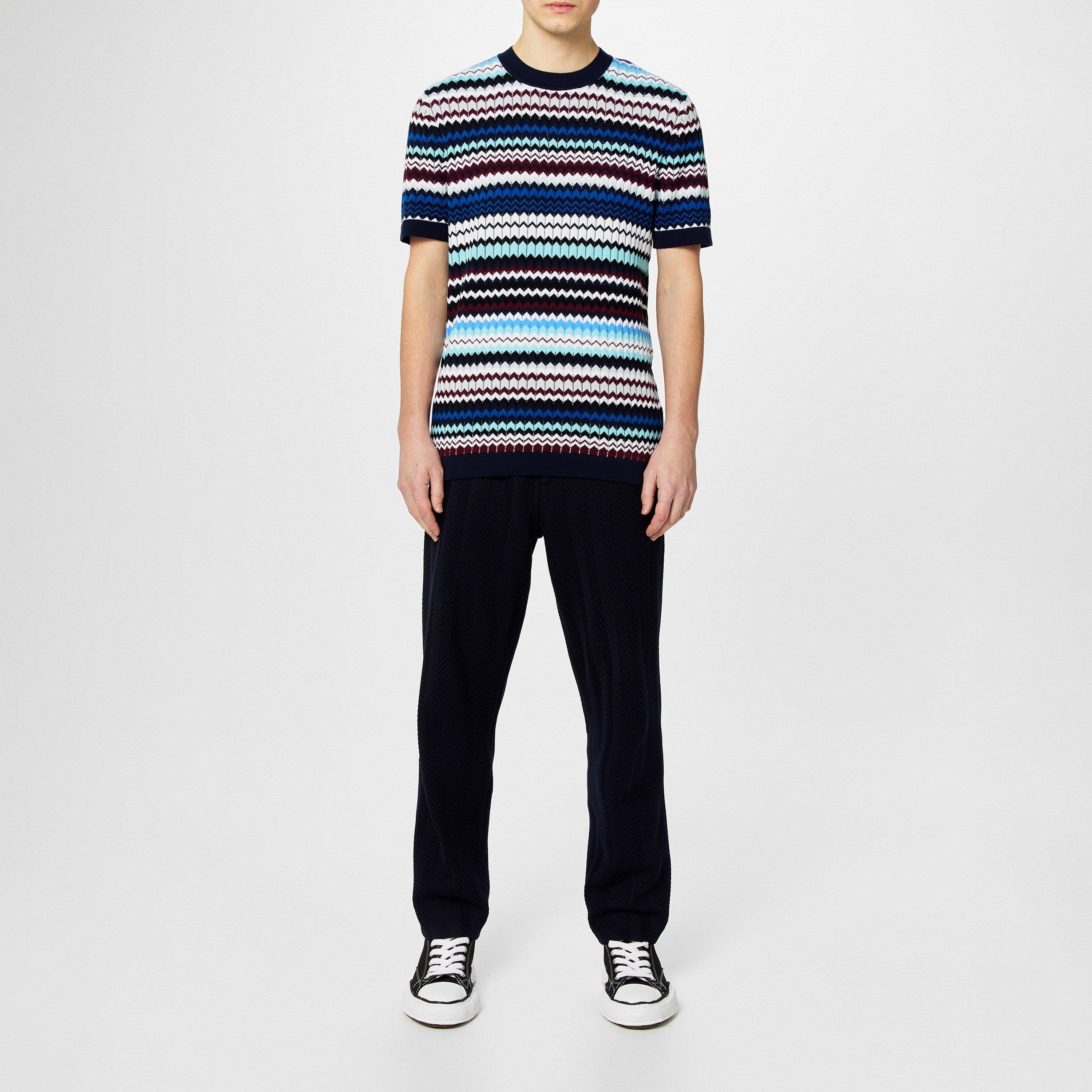 Blu Burg S72EY - Missoni - Stripe T-Shirt - 4