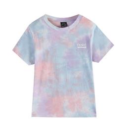 Fabric Tie Dye Short Sleeve T-Shirt