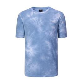 Fabric Tie Dye Short Sleeve T Shirt Mens