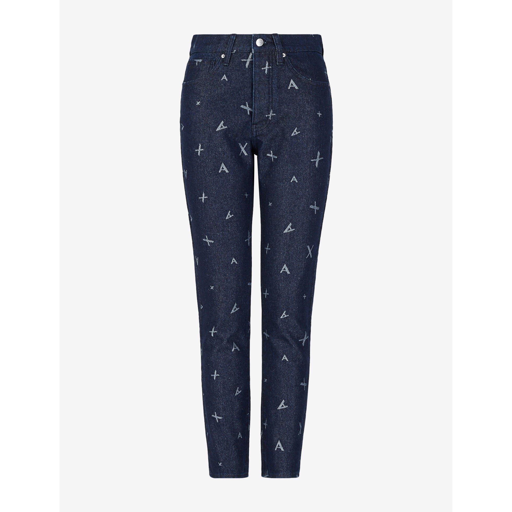 Indigo Denim - Armani Exchange - Women's Straight Leg Jeans - 5