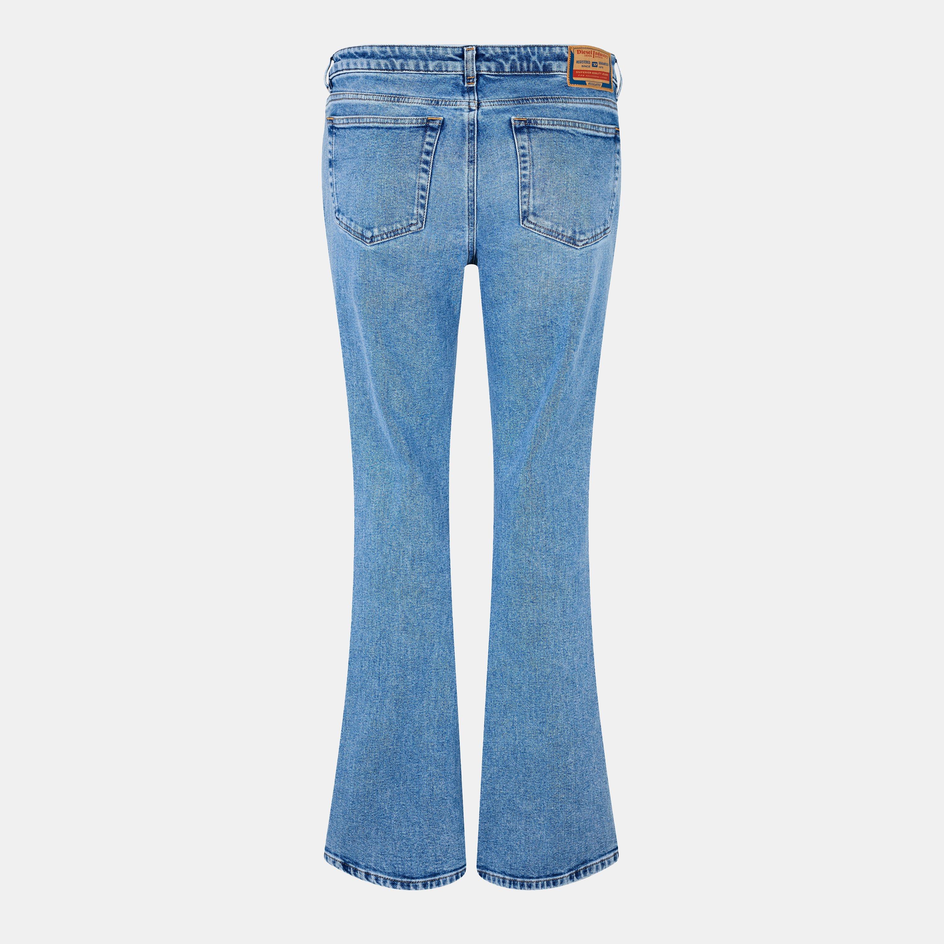Blue Denim - Diesel - Women's Straight Leg Jeans - 2