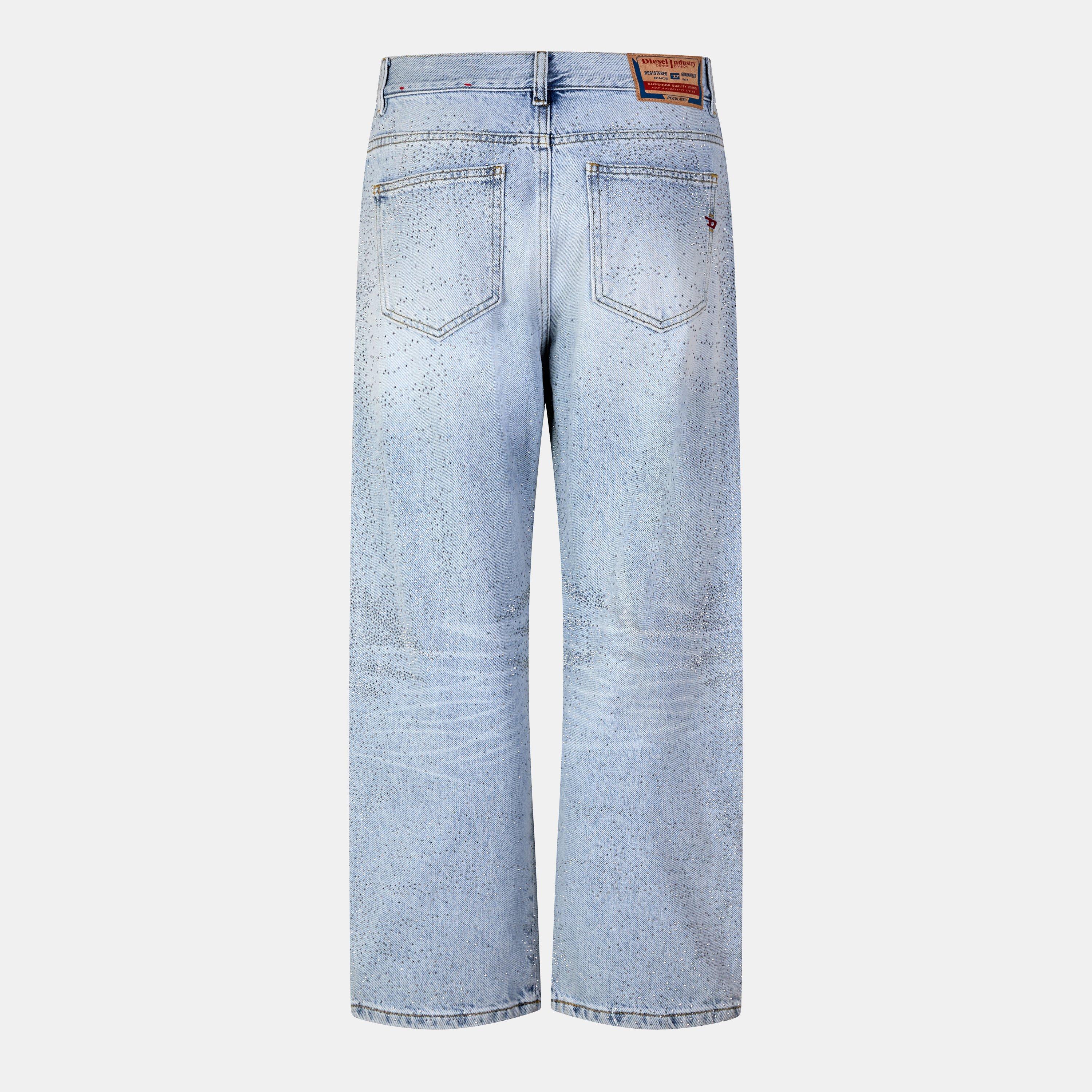 Blue Denim - Diesel - Women's Straight Leg Jeans - 2