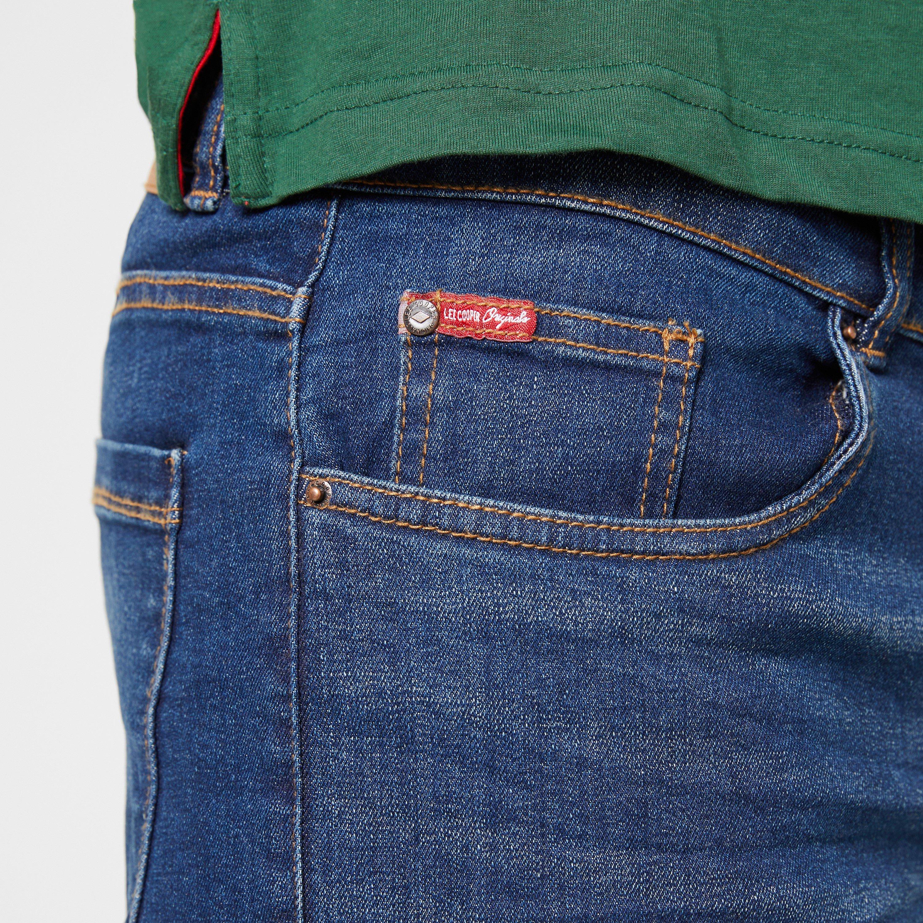 Mørk vask - Lee Cooper - Regular Jeans - 5