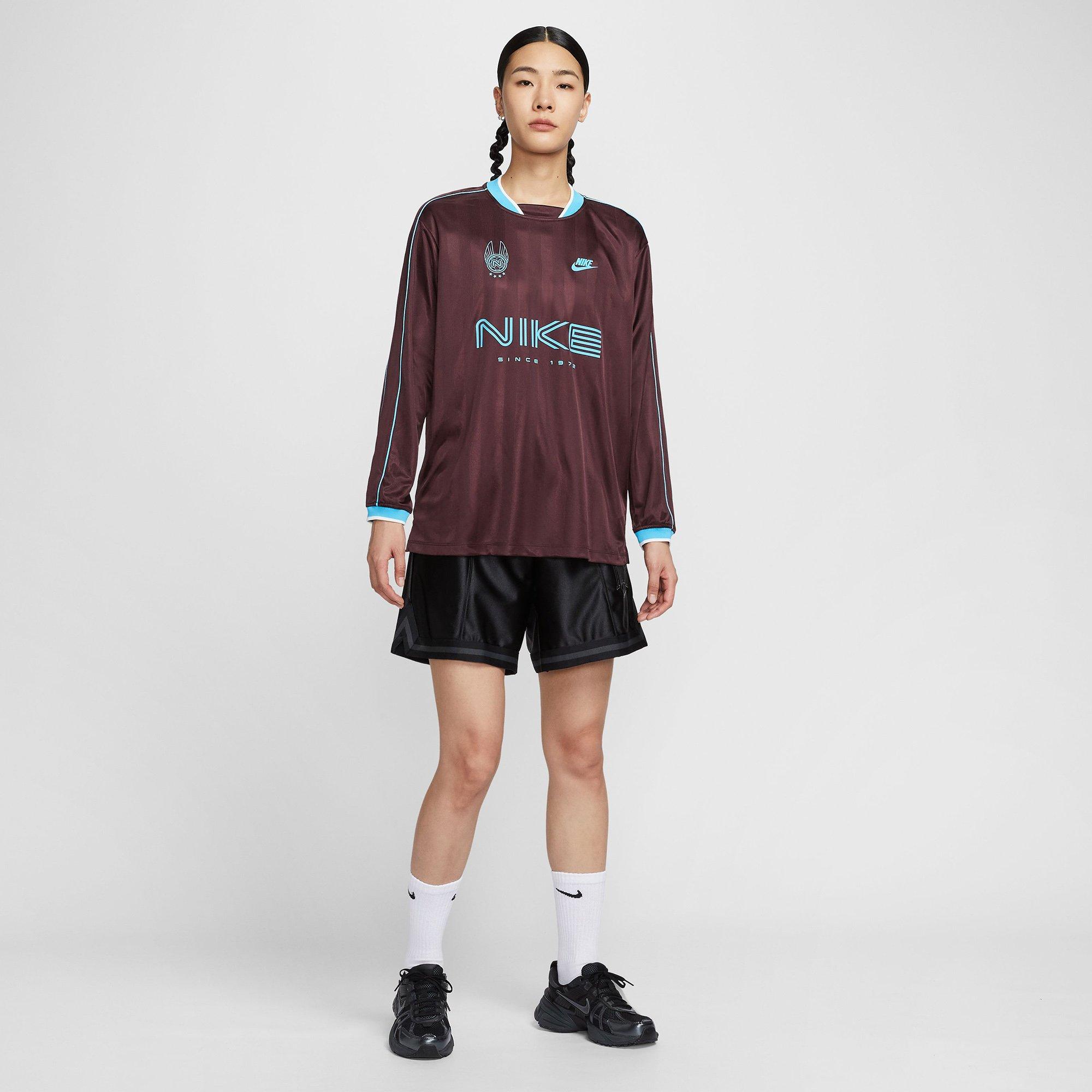 Burgundy/blue - Nike - Nike Nsw Ls Jersey Ld61 - 7