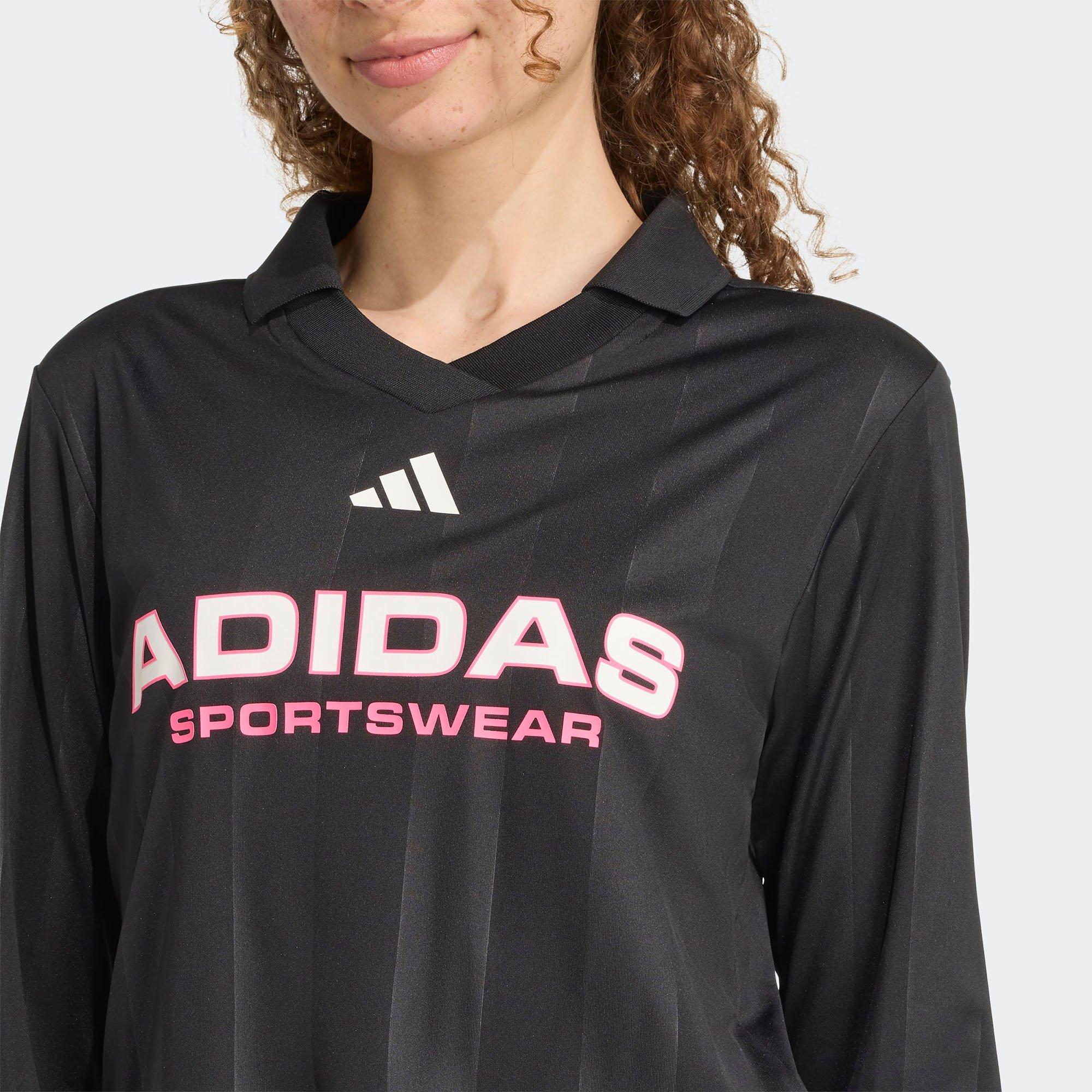 adidas Tiro Womens Polo Long-Sleeve T-Shirt Long Sleeve T