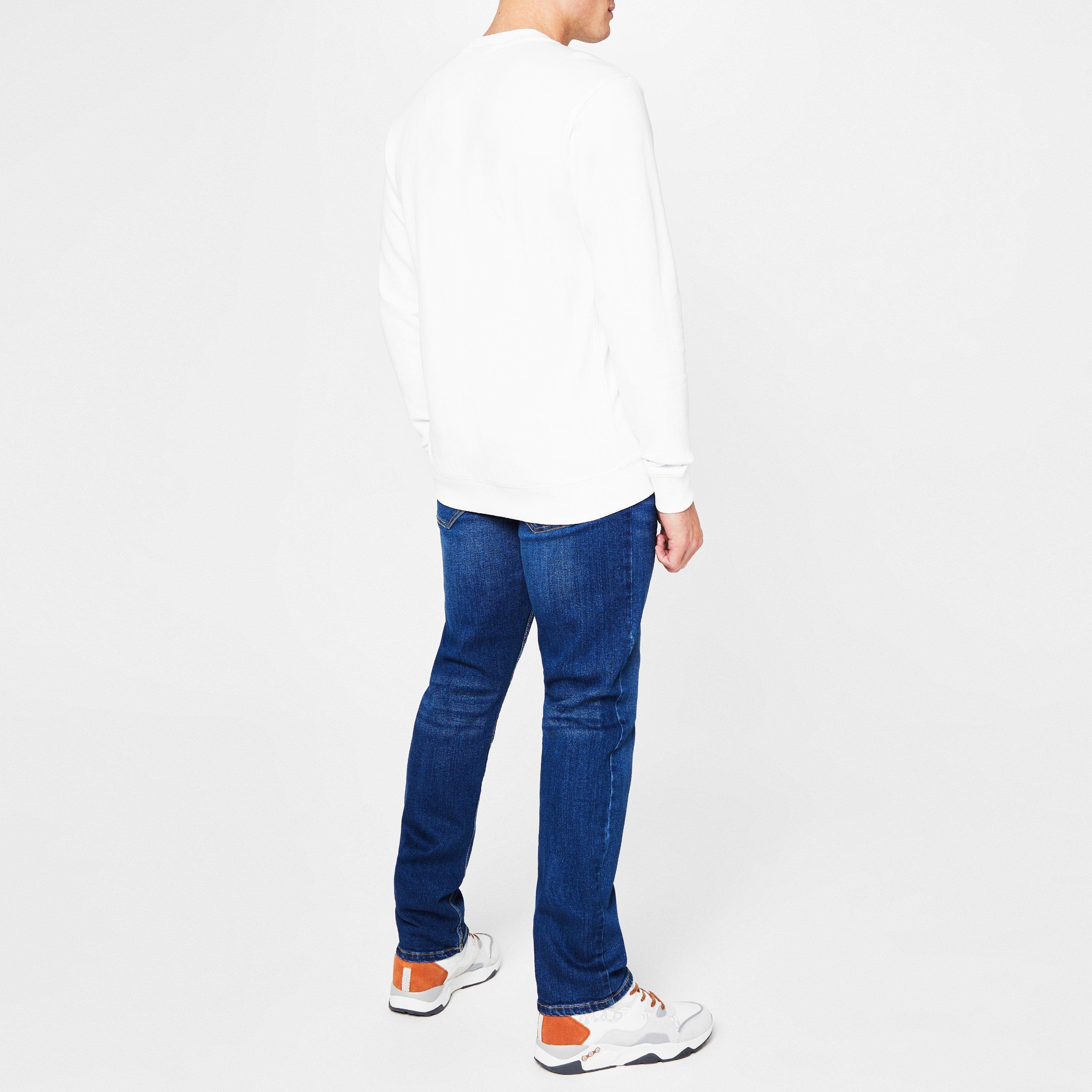 Mid Wash - Lee Cooper - Belted Jeans Mens - 3