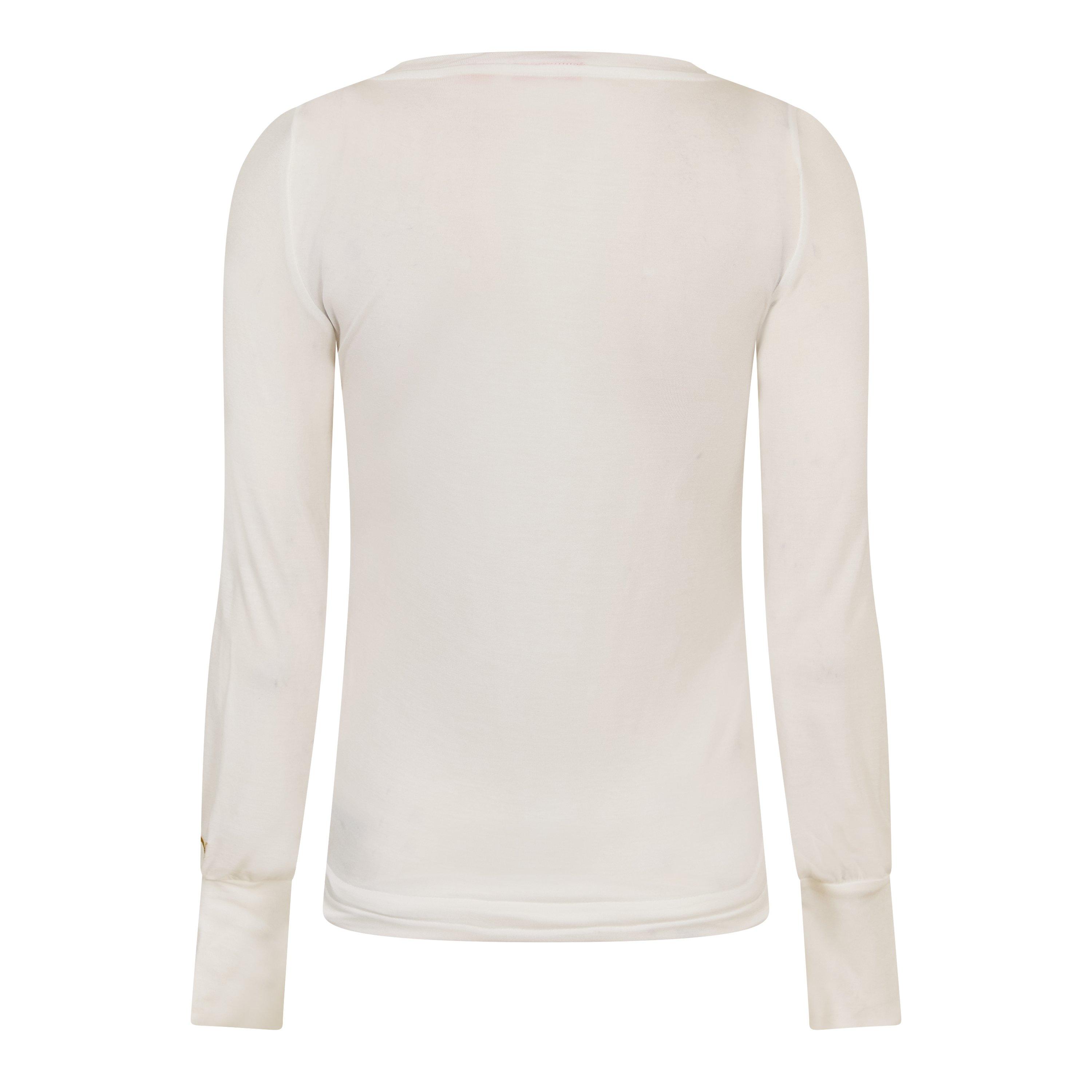 Bijela - Puma - Ls Graphic Top Womens - 2