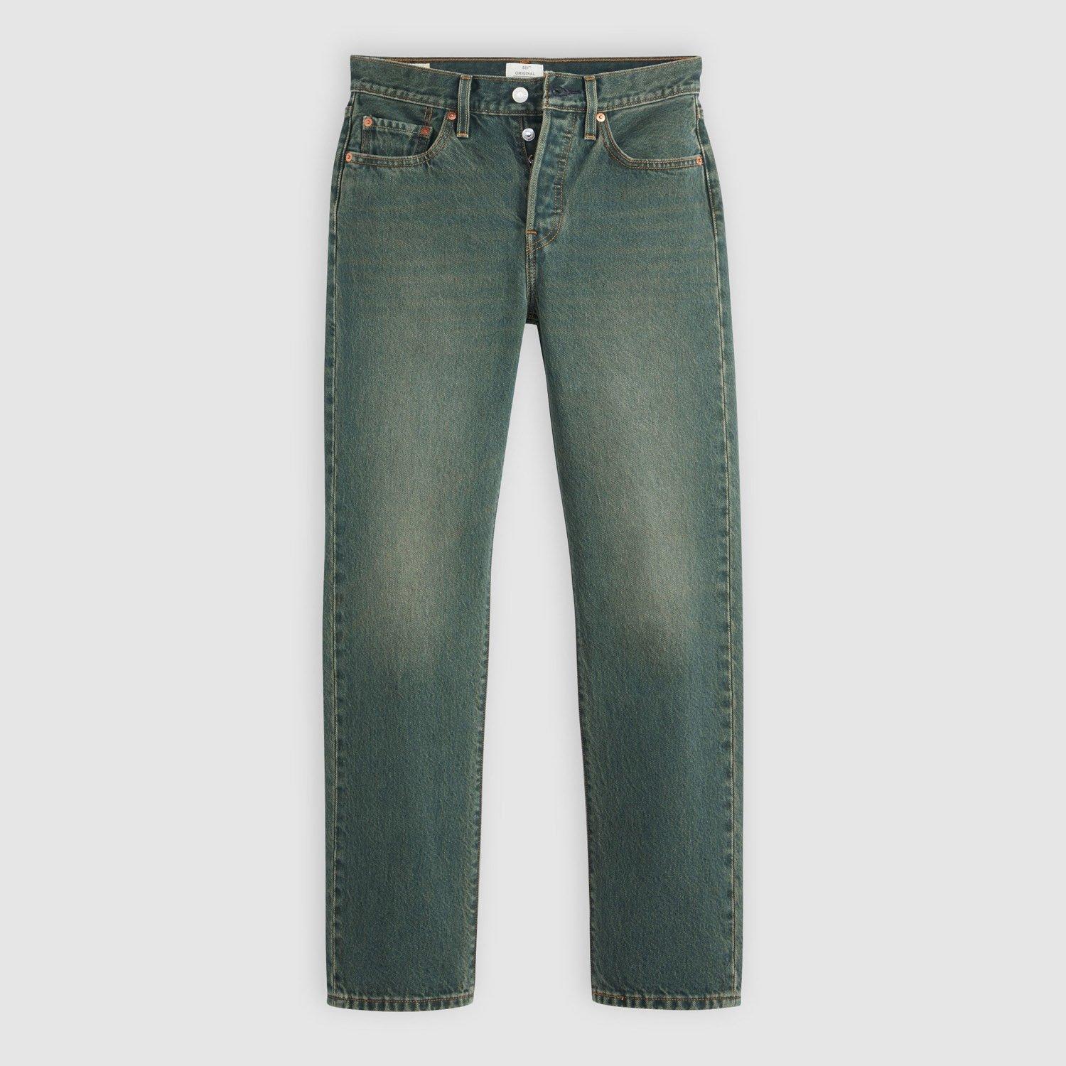 Levis Women's 501 Straight-F - Verdant - 28 L32