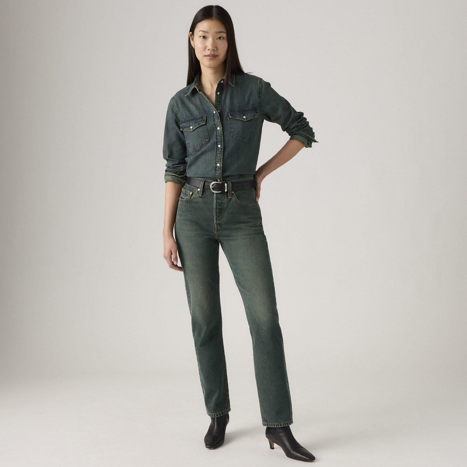 Verdant - Levis - Women's 501 Straight Leg Jeans - 3