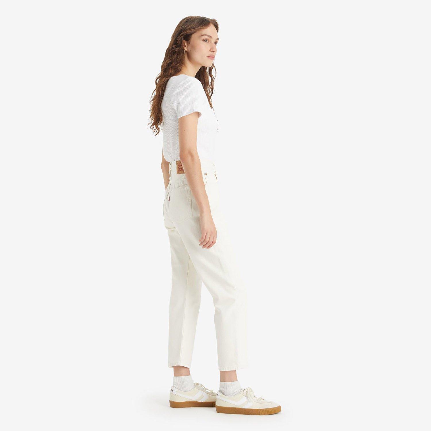 Ethereal Ecru - Levis - Levis 501 Crop Long Live The Queen - 4