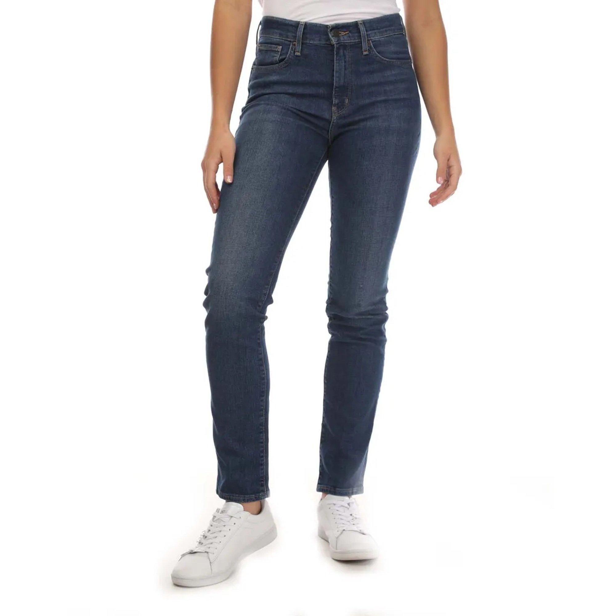 Levis Women's High Rise Straight Leg Jeans Nonstop - 23 L30