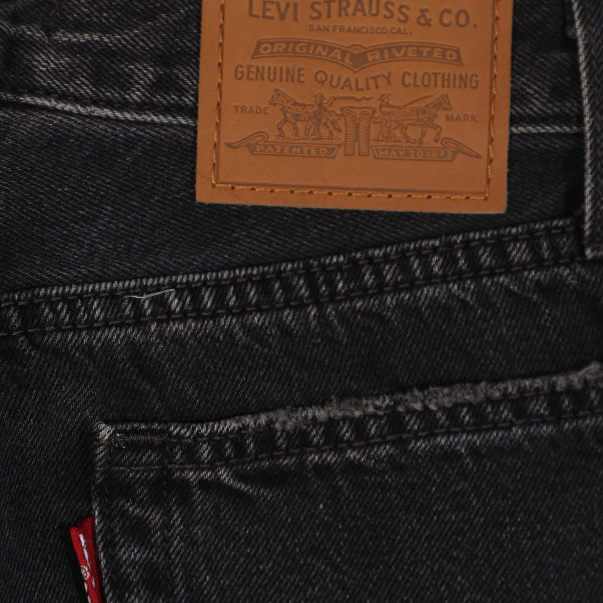 Black - Levis - Women's Wedgie Junior Straight Leg Jeans - 3