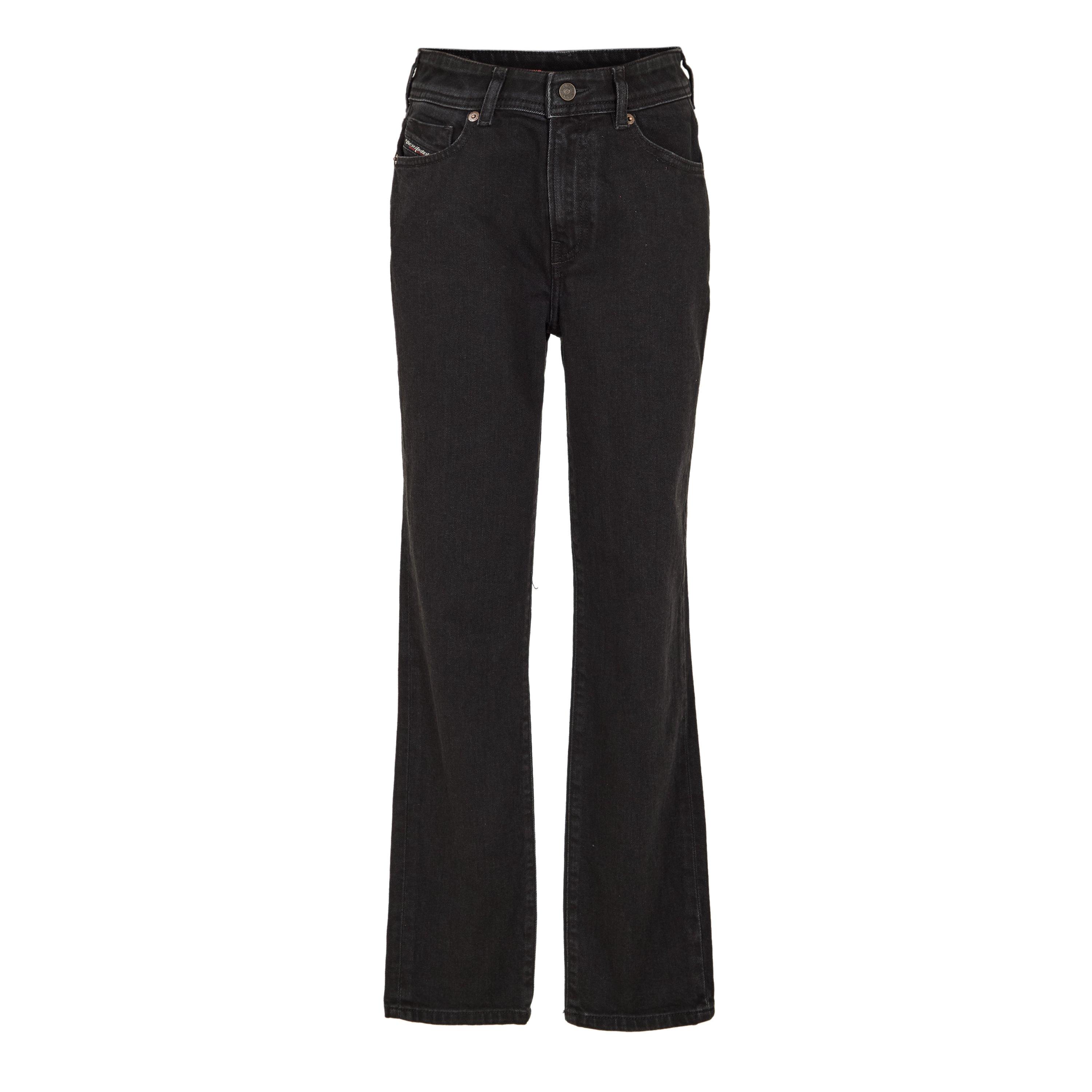Diesel Women's 2004 Pntl Straight Leg Jeans - Blk Gry Denim