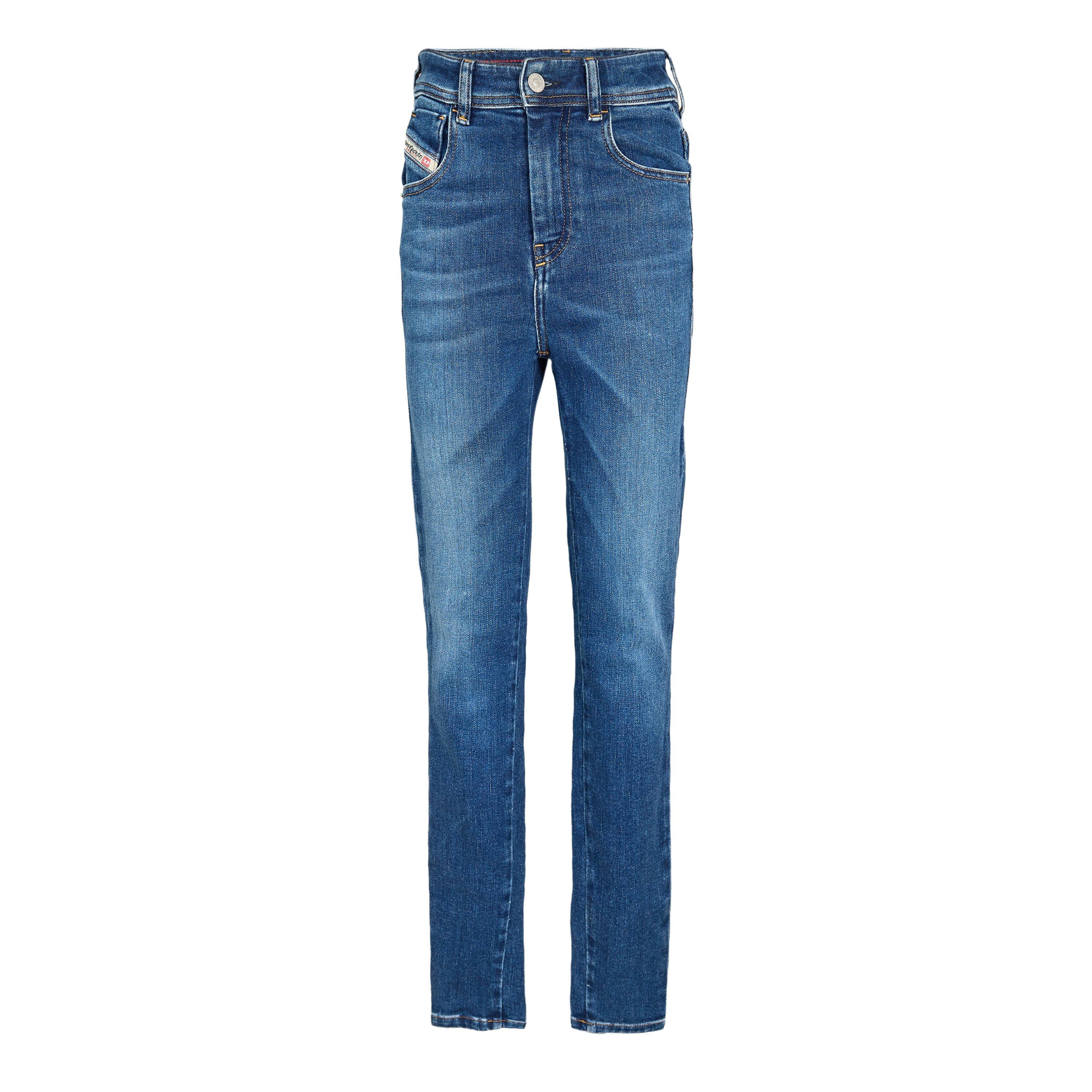 Diesel Women's 1984 Slandy High Straight Leg Jeans - Blue Denim - 23 L30