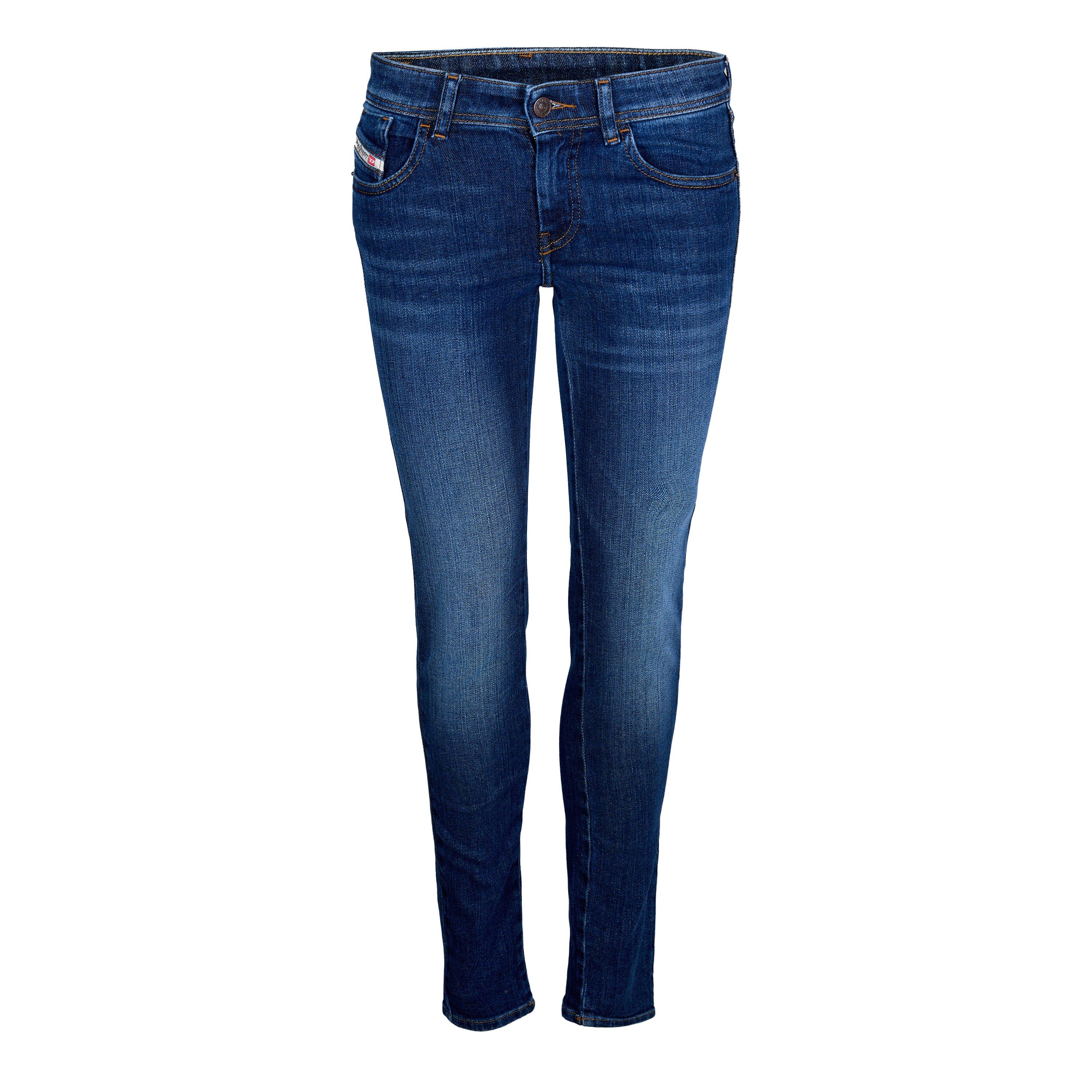 Diesel Women's Straight Leg Jeans - Blue Denim - 26 L32