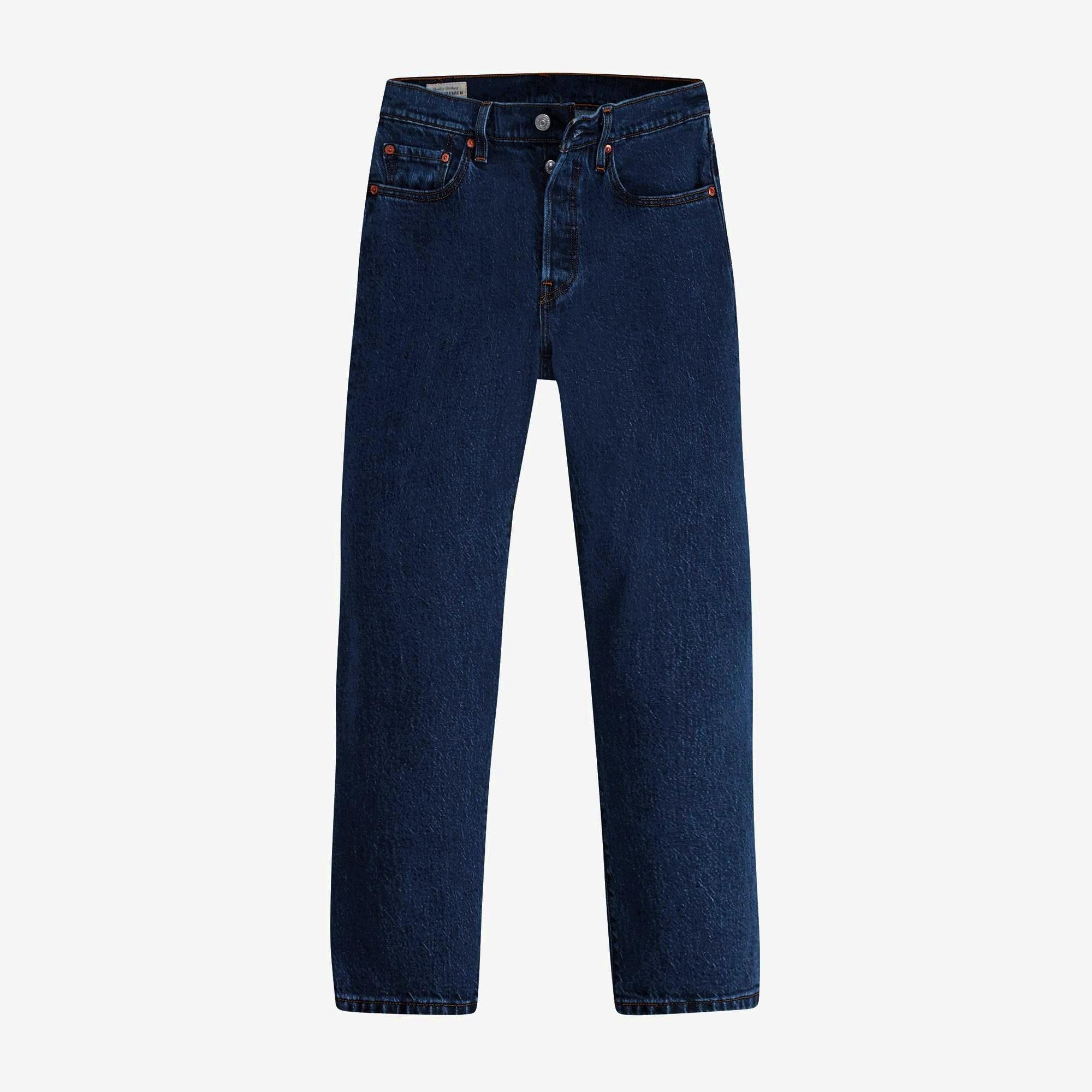 Levis Women's 501 Cropped Jeans - Salsa Stonewash - 27 L28