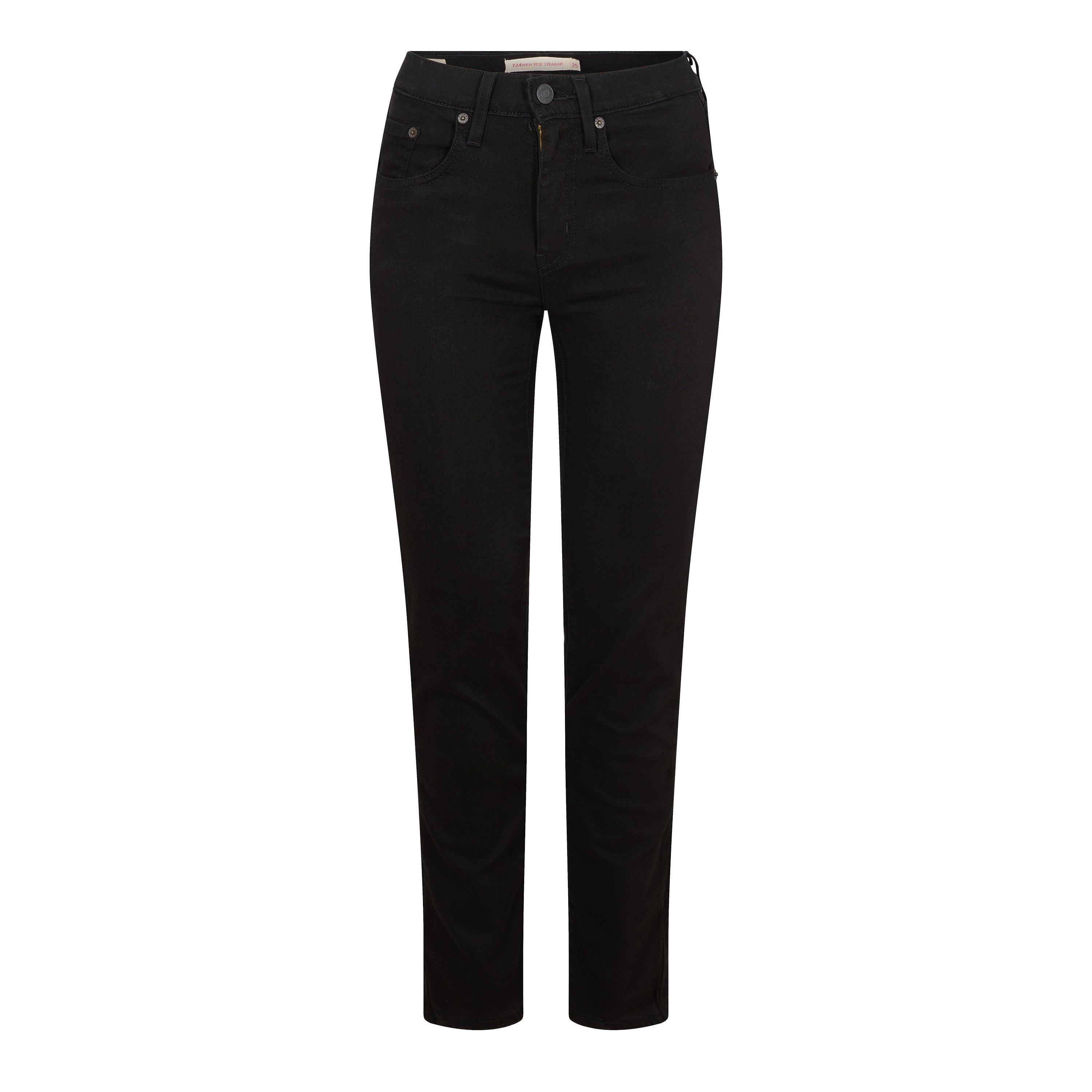 Levis Women's High Rise Night I Jeans - Night Is Black - 25 L30